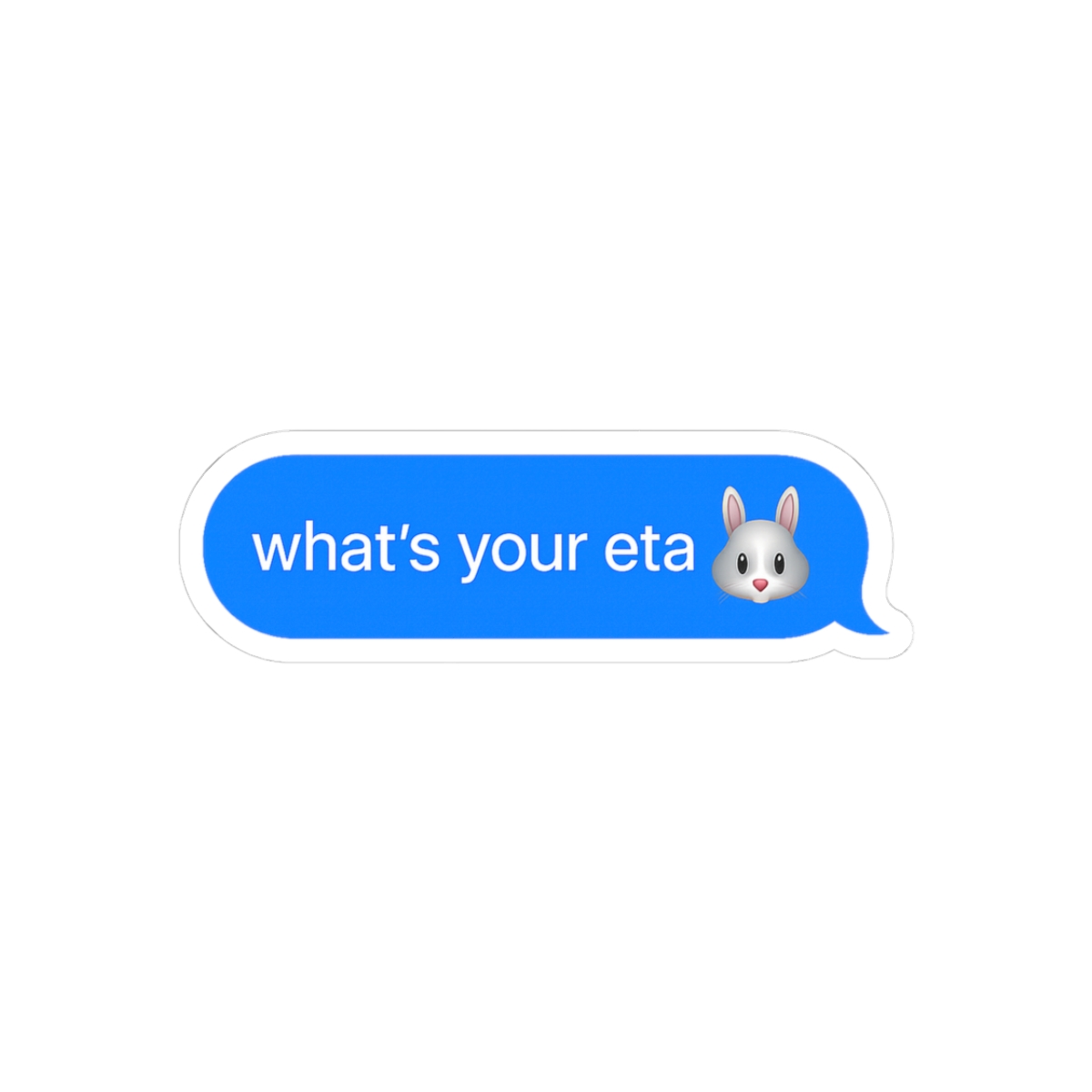 NewJeans ETA Lyrics iMessage Sticker | Cute K-Pop Vinyl Decal