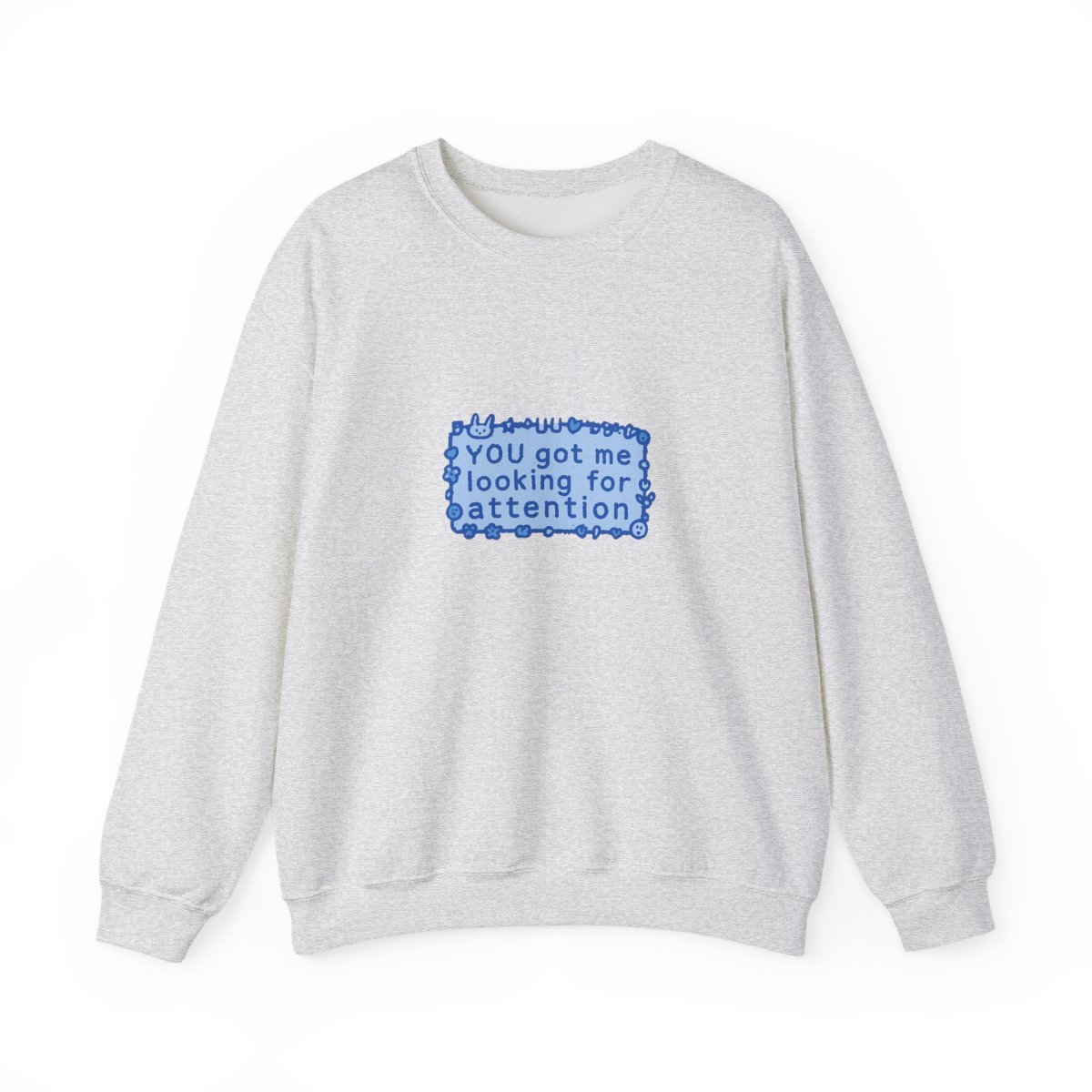 NewJeans 'Attention' Icon Graphic Sweatshirt - alternate angle 4, merchandise