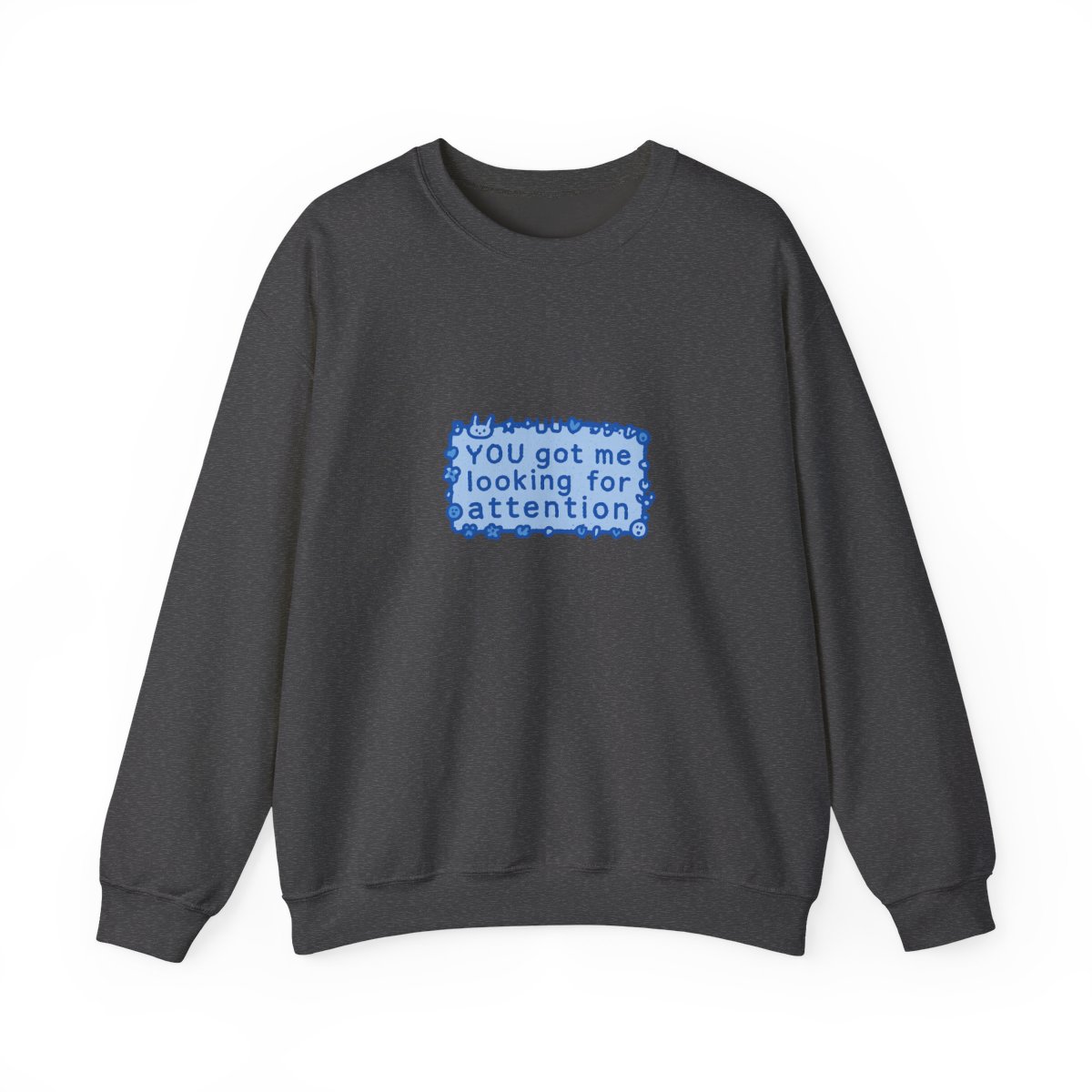 NewJeans 'Attention' Icon Graphic Sweatshirt - alternate angle 3, merchandise