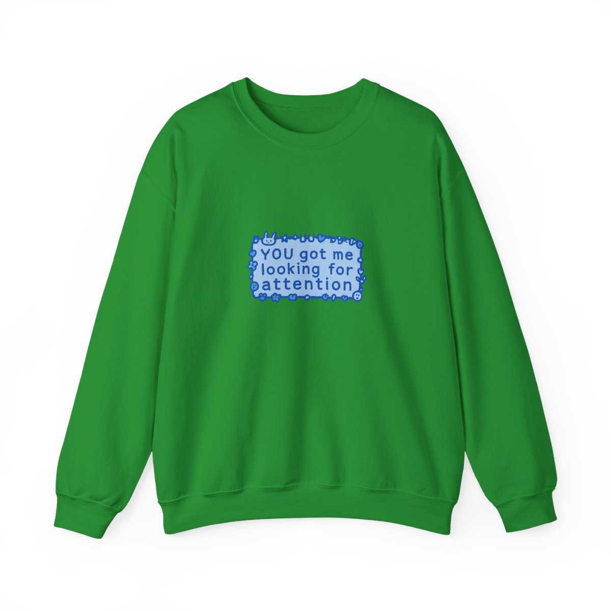NewJeans 'Attention' Icon Graphic Sweatshirt - alternate angle 2, merchandise