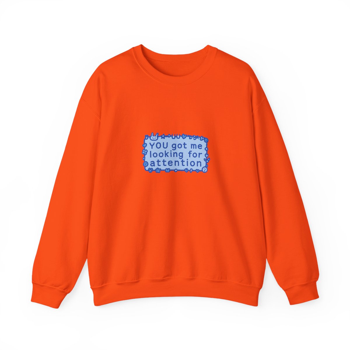 NewJeans 'Attention' Icon Graphic Sweatshirt - alternate angle 5, merchandise