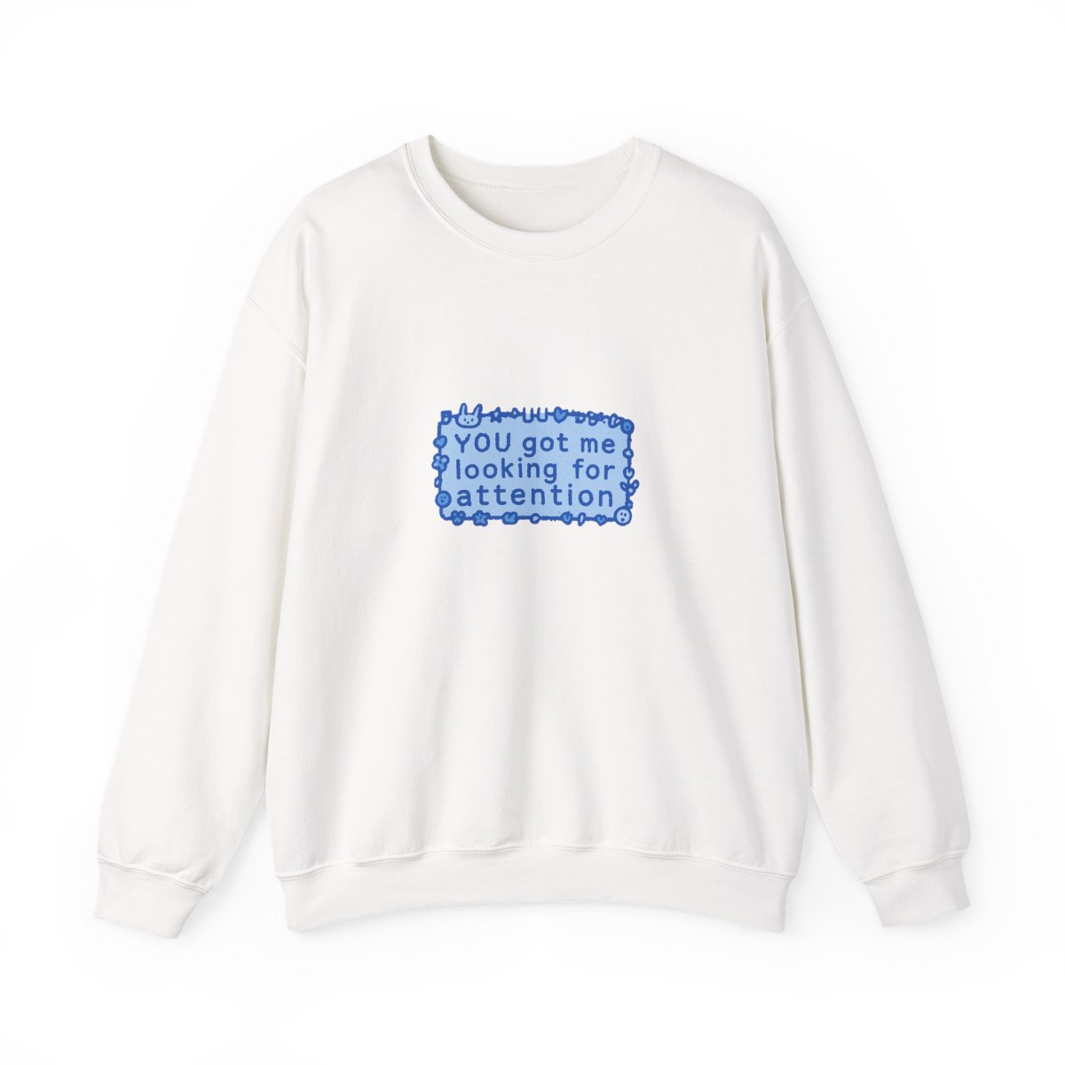 NewJeans 'Attention' Icon Graphic Sweatshirt - alternate angle 3, merchandise