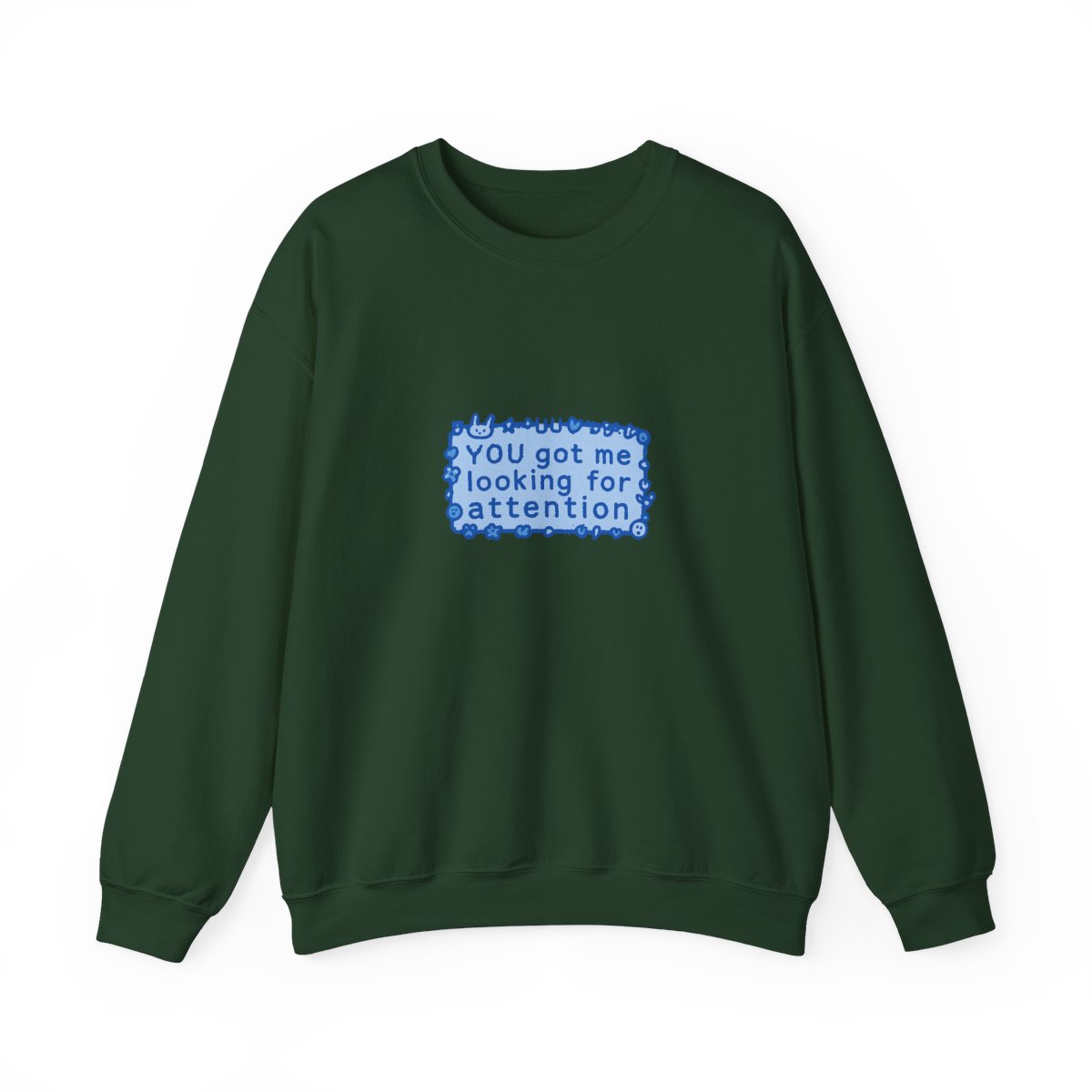 NewJeans 'Attention' Icon Graphic Sweatshirt - Official Sweatshirts merchandise