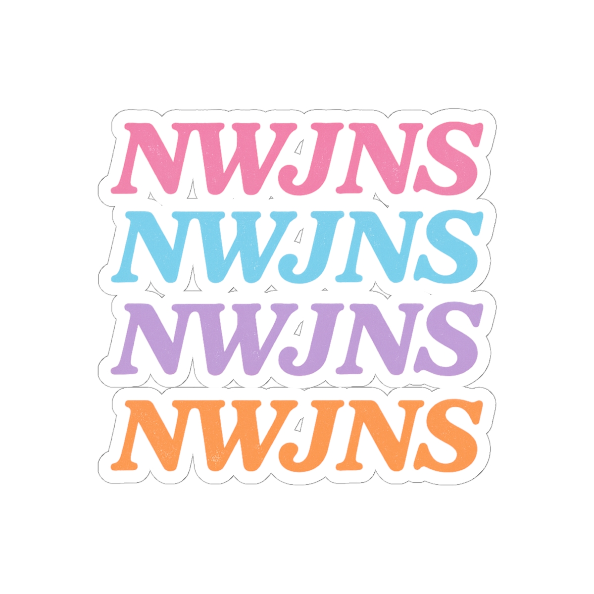 NewJeans Bunnies Hello K-pop Cute Sticker Decals
