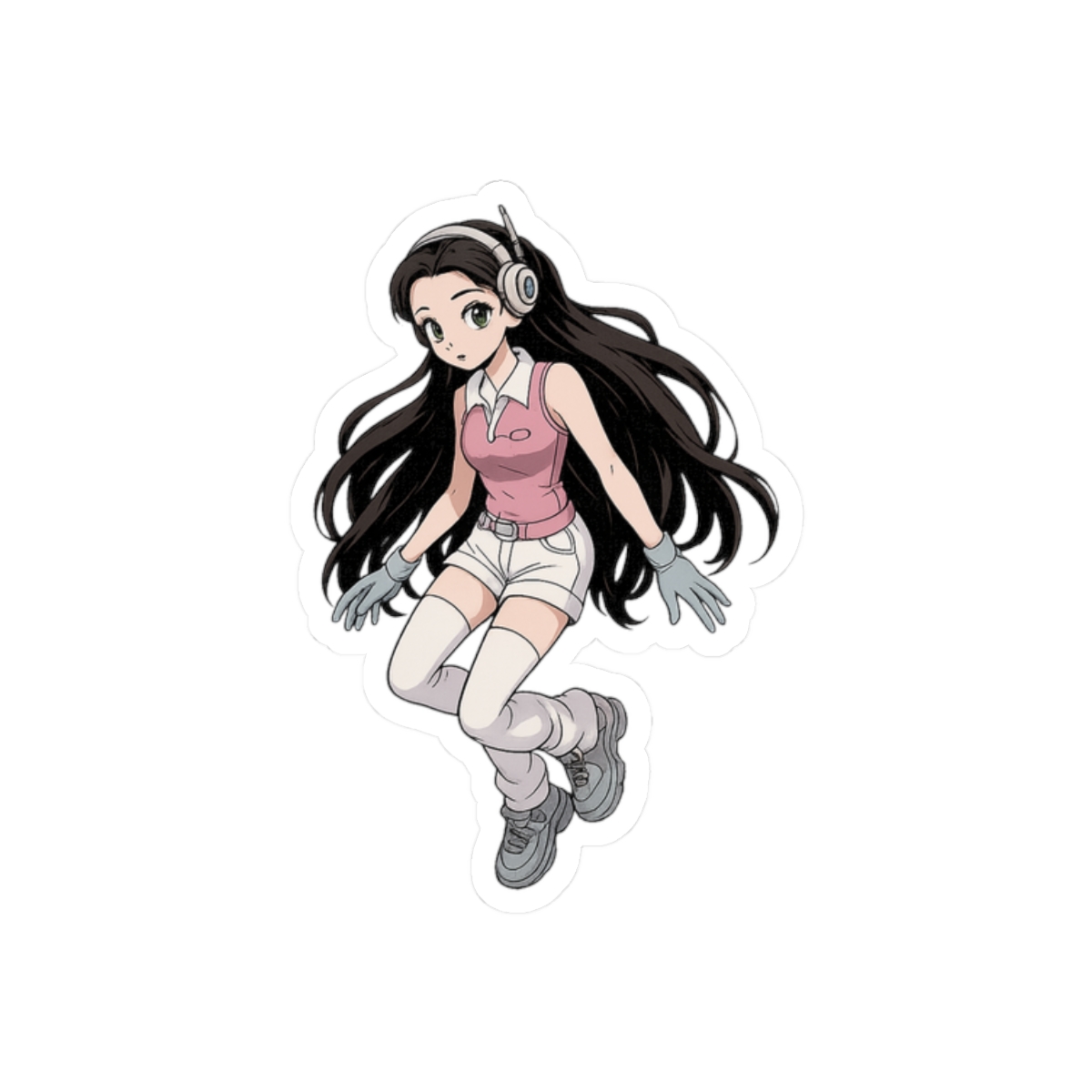 NewJeans Danielle Shoujo Manga Sticker | Cute Vinyl Decal - alternate angle 3, merchandise