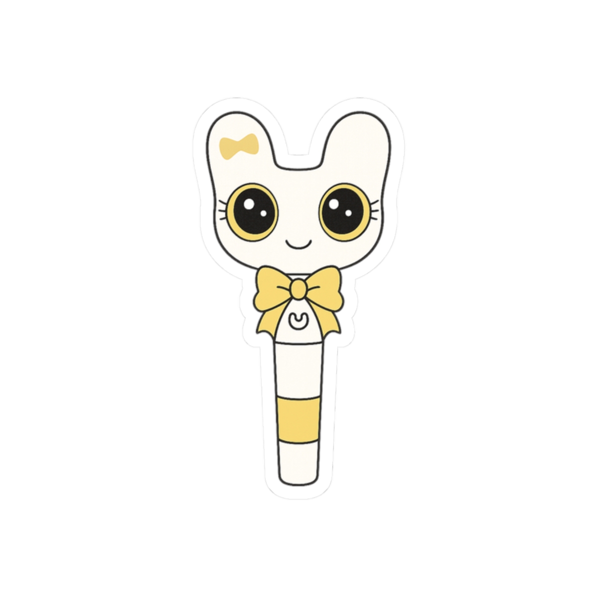 Danielle NewJeans Powerpuff Girls Lightstick Sticker - alternate angle 3, merchandise