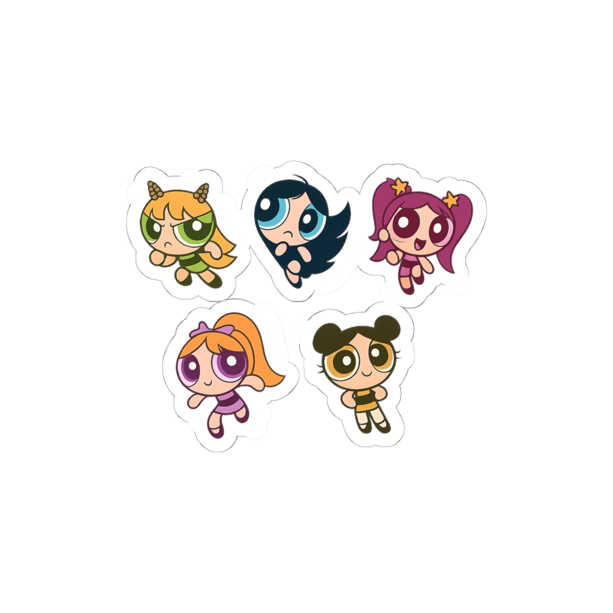 NewJeans Powerpuff Girls Sticker Pack | Cute Vinyl Decals