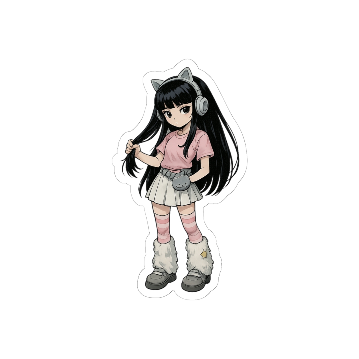 NewJeans Bunnies Sticker | Cute K-pop Vinyl Decal