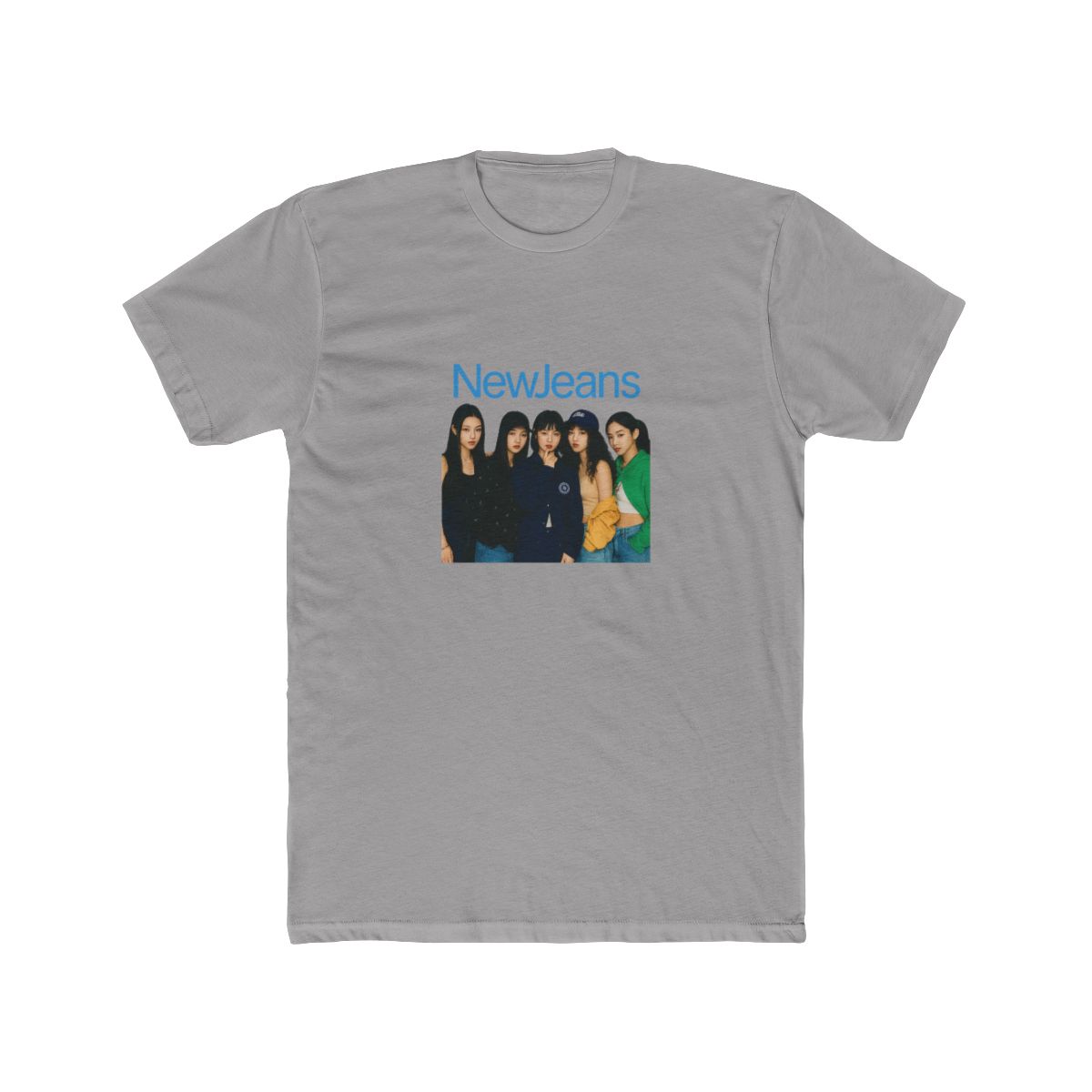 Ultimate NewJeans Group Photo K-Pop T-Shirt - alternate angle 3, merchandise