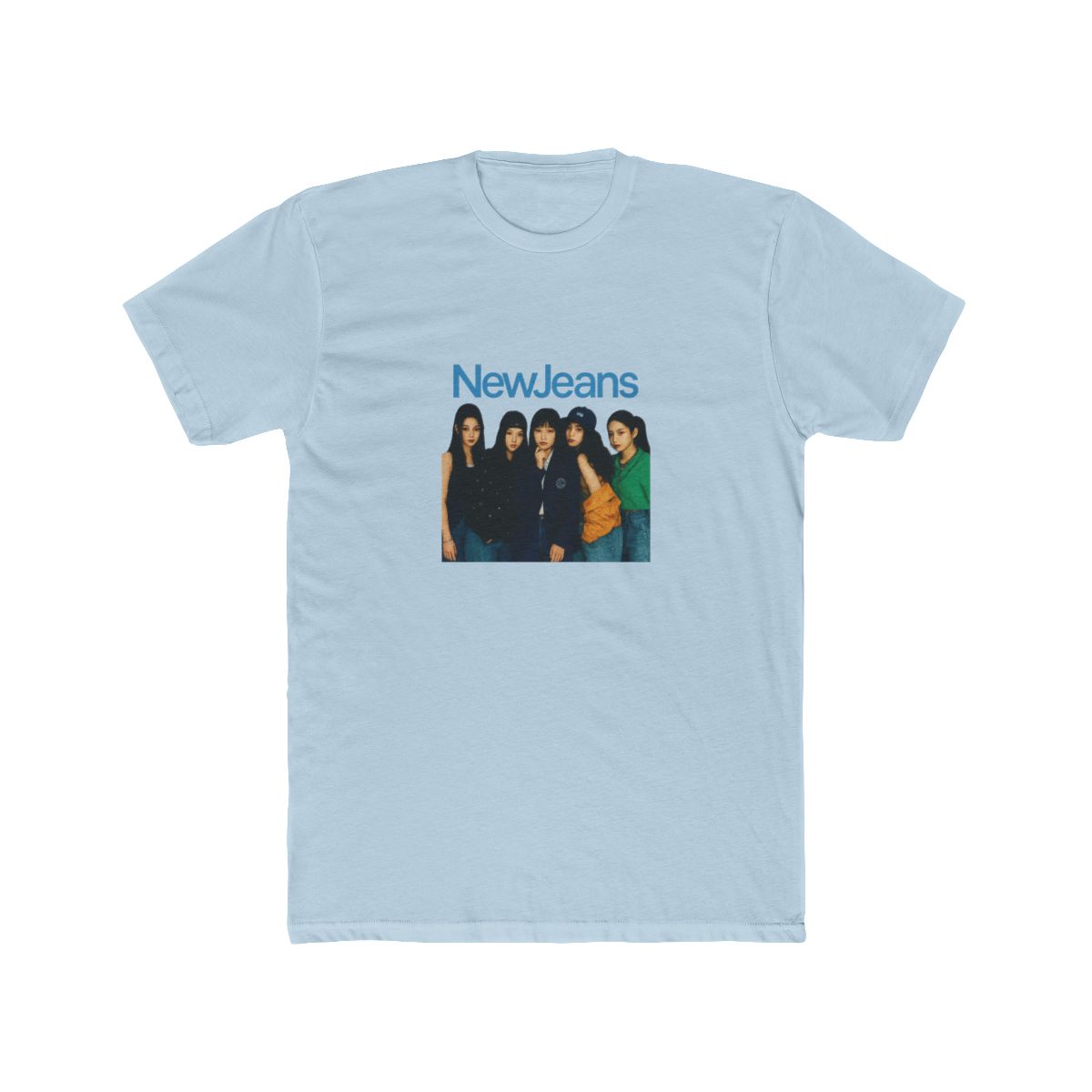 NewJeans K-Pop Idol Photo Graphic T-Shirt - alternate angle 4, merchandise