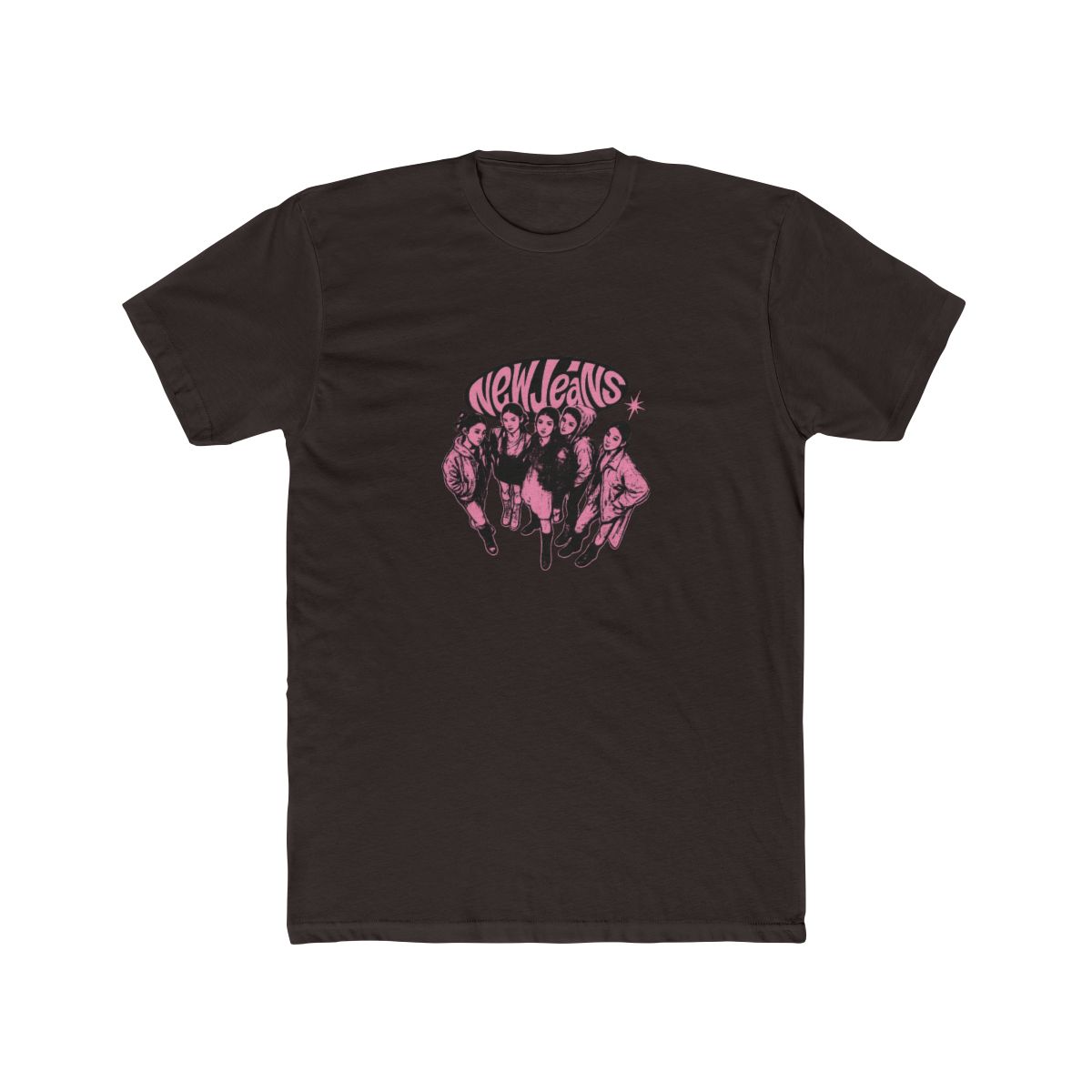 Vibrant NewJeans K-Pop Graphic T-Shirt - alternate angle 3, merchandise