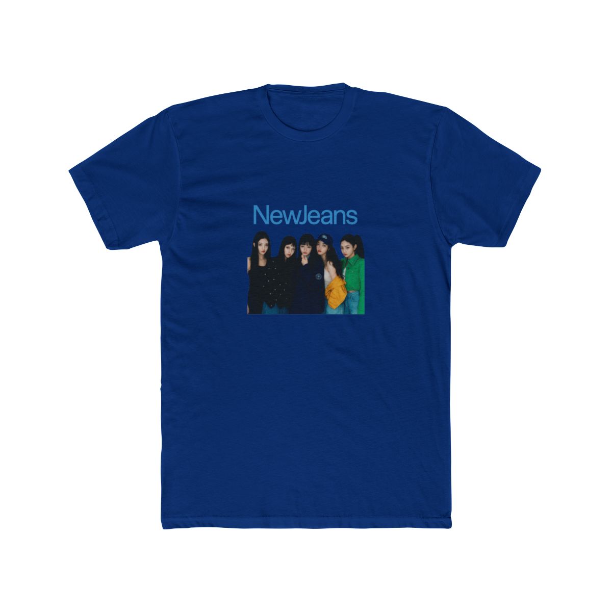 Vibrant NewJeans Photo K-Pop Fan T-Shirt - alternate angle 3, merchandise