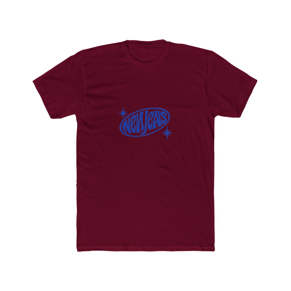 NewJeans Bold Lettering K-Pop T-Shirt - alternate angle 2, merchandise