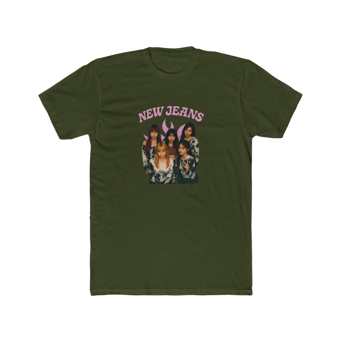 NewJeans Ador K-Pop Graphic T-Shirt - alternate angle 2, merchandise