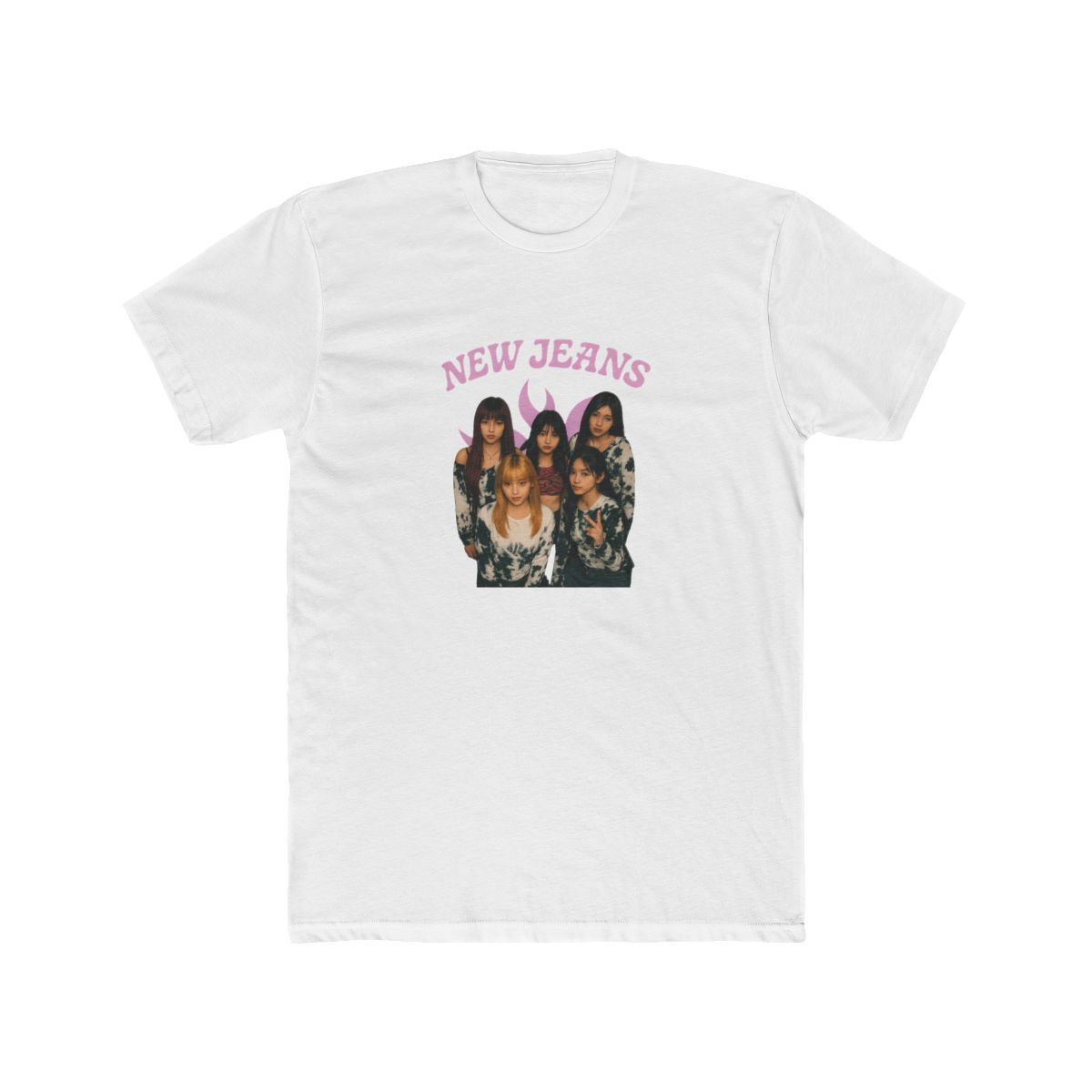NewJeans Ador K-Pop Graphic T-Shirt - alternate angle 4, merchandise