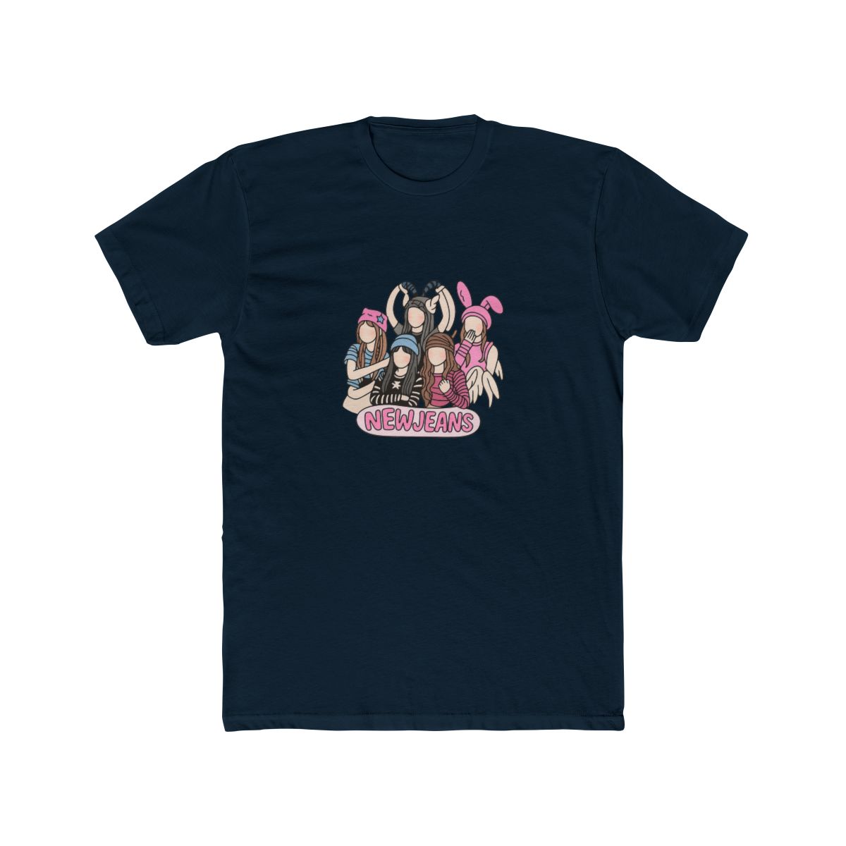 Iconic NewJeans K-Pop Art Graphic T-Shirt - Official T-Shirts merchandise