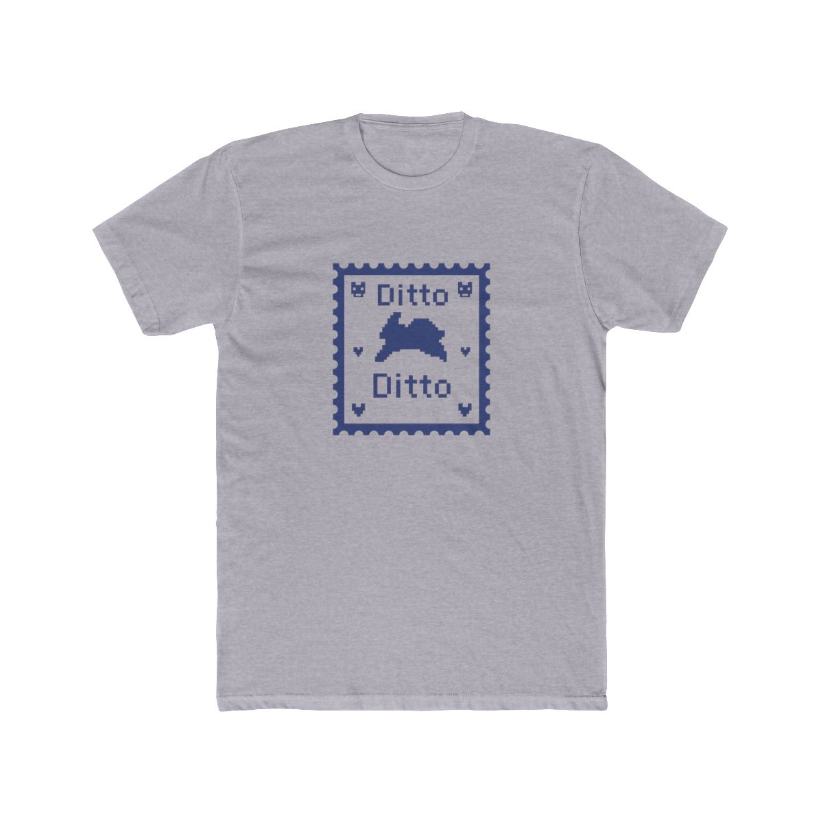 Vintage Ditto Stamp Blue Edition T-Shirt - alternate angle 4, merchandise