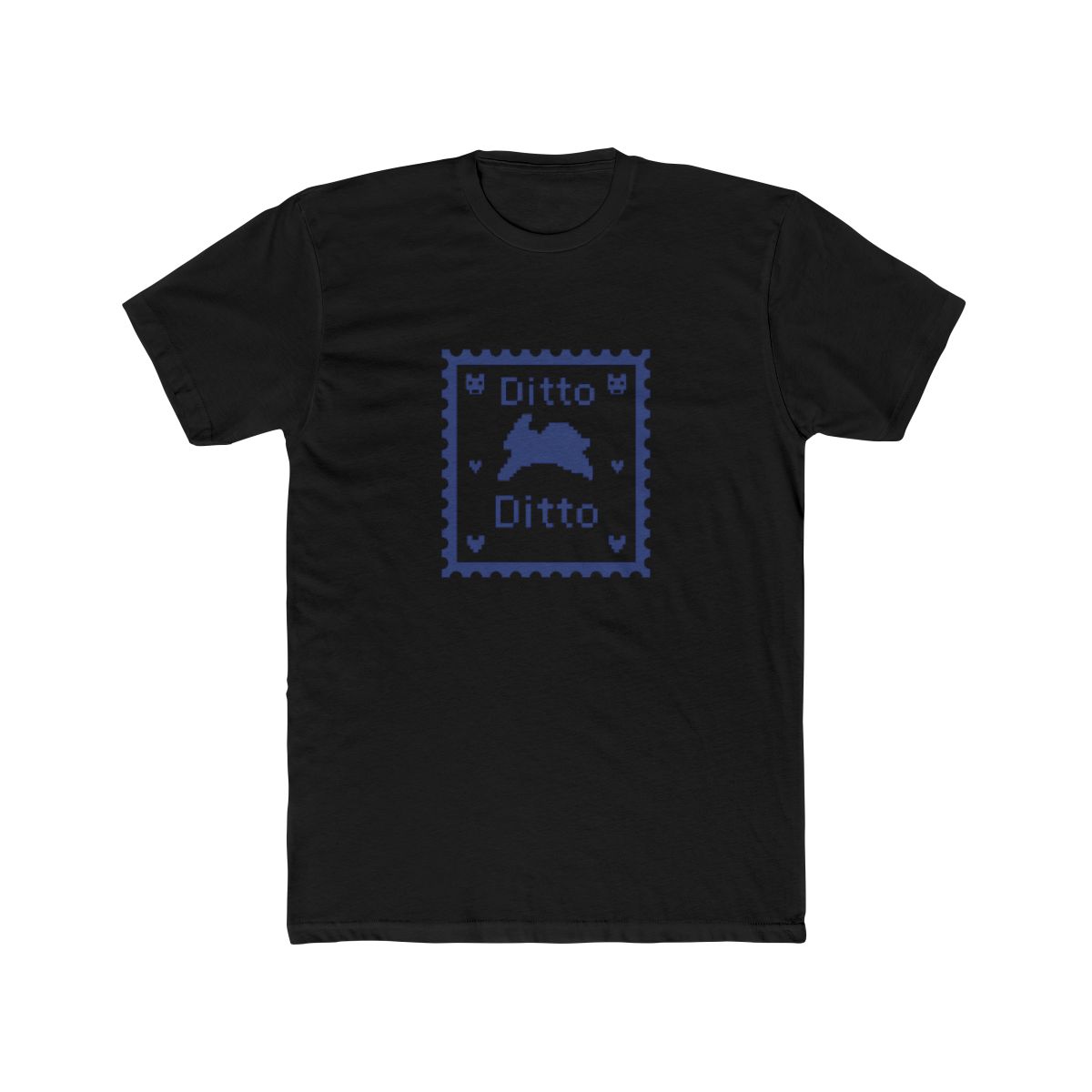 Vintage Ditto Stamp Blue Edition T-Shirt - alternate angle 3, merchandise