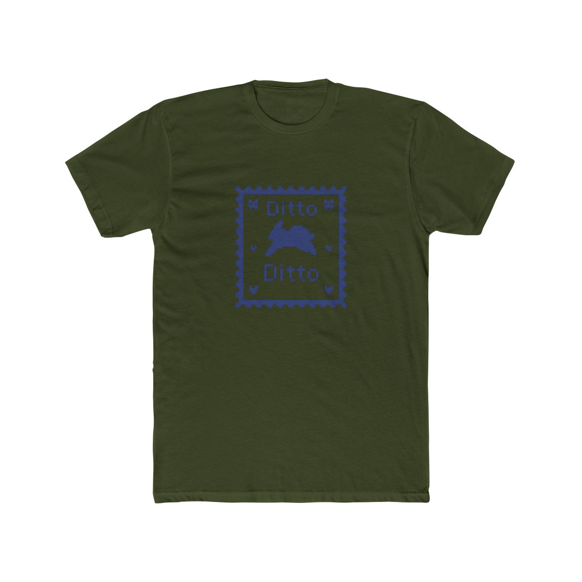 Vintage Ditto Stamp Blue Edition T-Shirt - alternate angle 5, merchandise