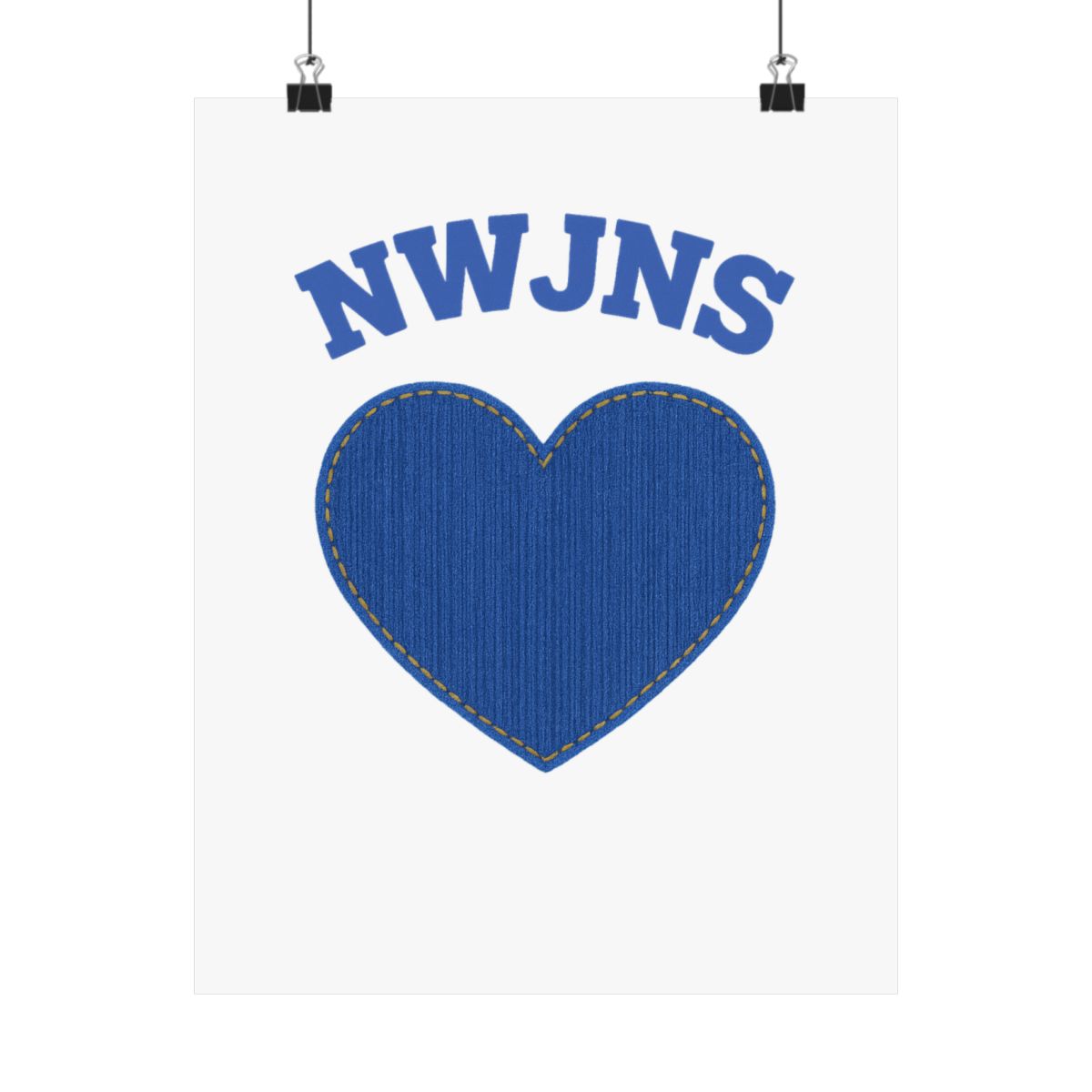 NewJeans K-Pop Minimalist Poster | Bold Wall Art Print - alternate angle 1, merchandise
