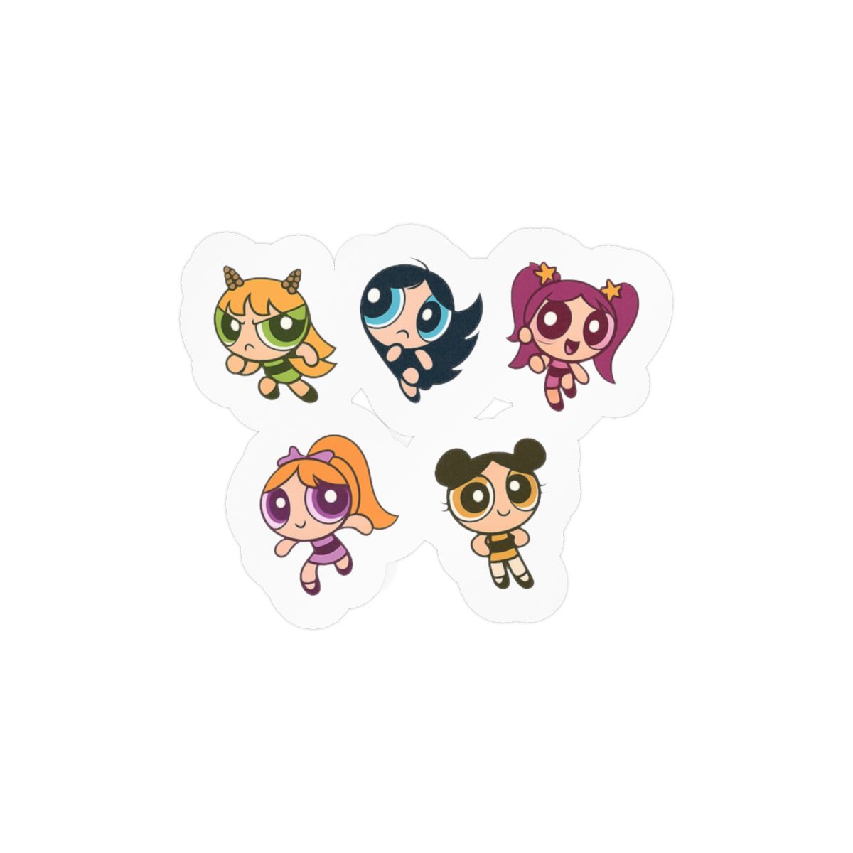 NewJeans Powerpuff Crossover | Kpop Stickers, Powerpuff Decals, Cute Vinyl Pack - Official Stickers merchandise