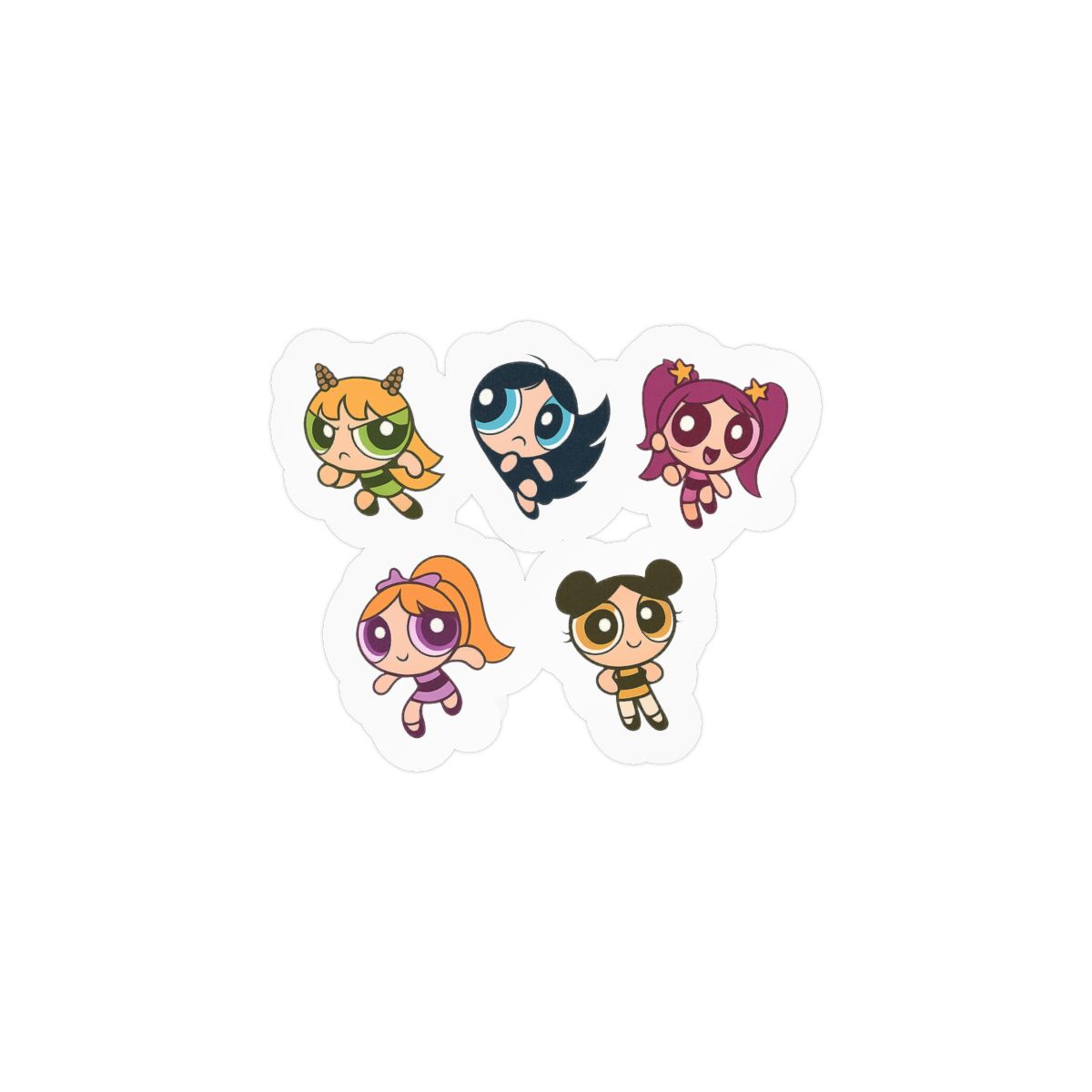 NewJeans Powerpuff Crossover | Kpop Stickers, Powerpuff Decals, Cute Vinyl Pack - alternate angle 3, merchandise