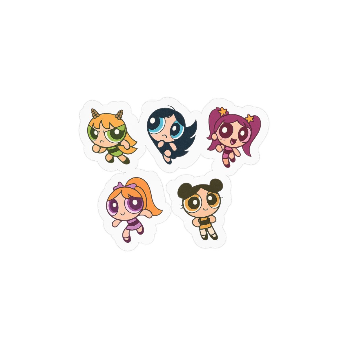 NewJeans Powerpuff Crossover | Kpop Stickers, Powerpuff Decals, Cute Vinyl Pack - alternate angle 2, merchandise