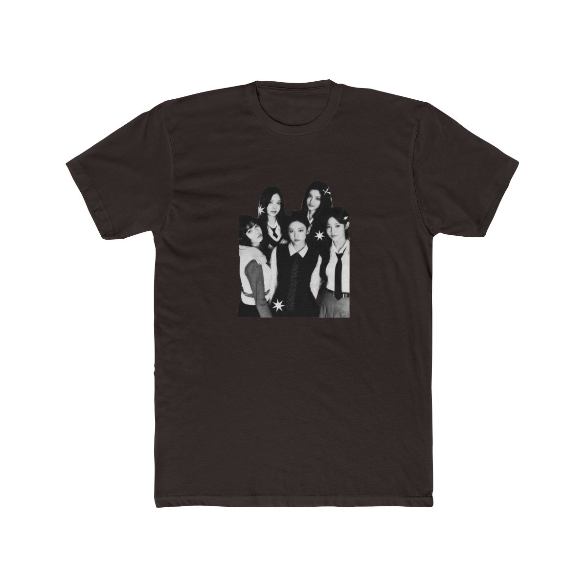 NewJeans Never End Kpop T Shirt, NewJeans Graphic Tee, Korean Girl Group Shirt, Aesthetic Kpop Merch, Minimalist Idol Tee, Streetwear Top - alternate angle 2, merchandise