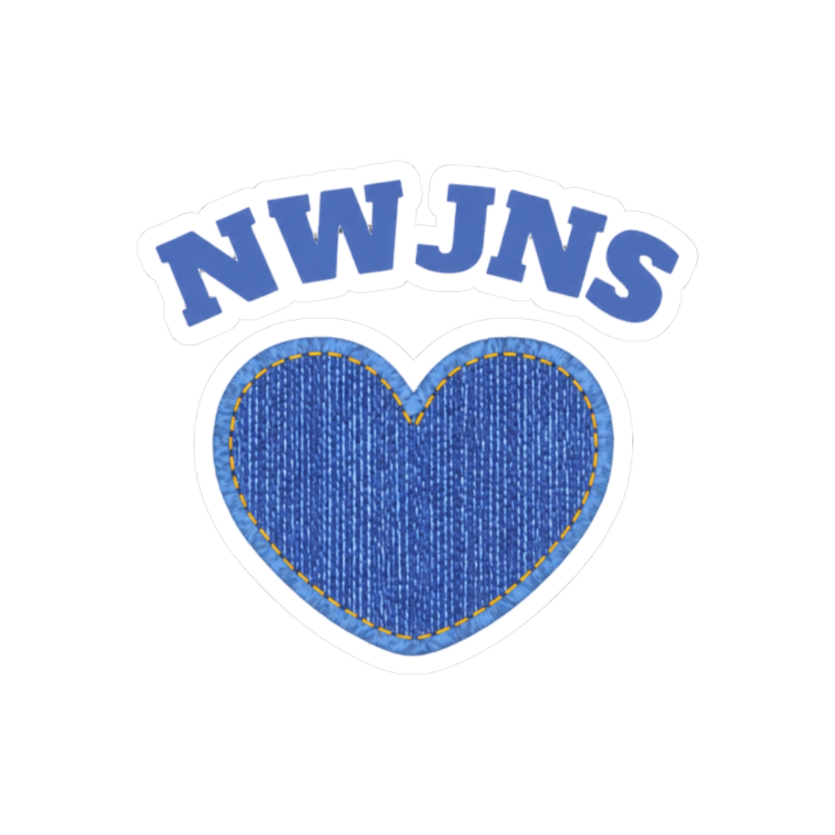 Newjeans Kp New Jeans Kp Newjeans K P New Je _1 Classic Round Sticker - alternate angle 3, merchandise
