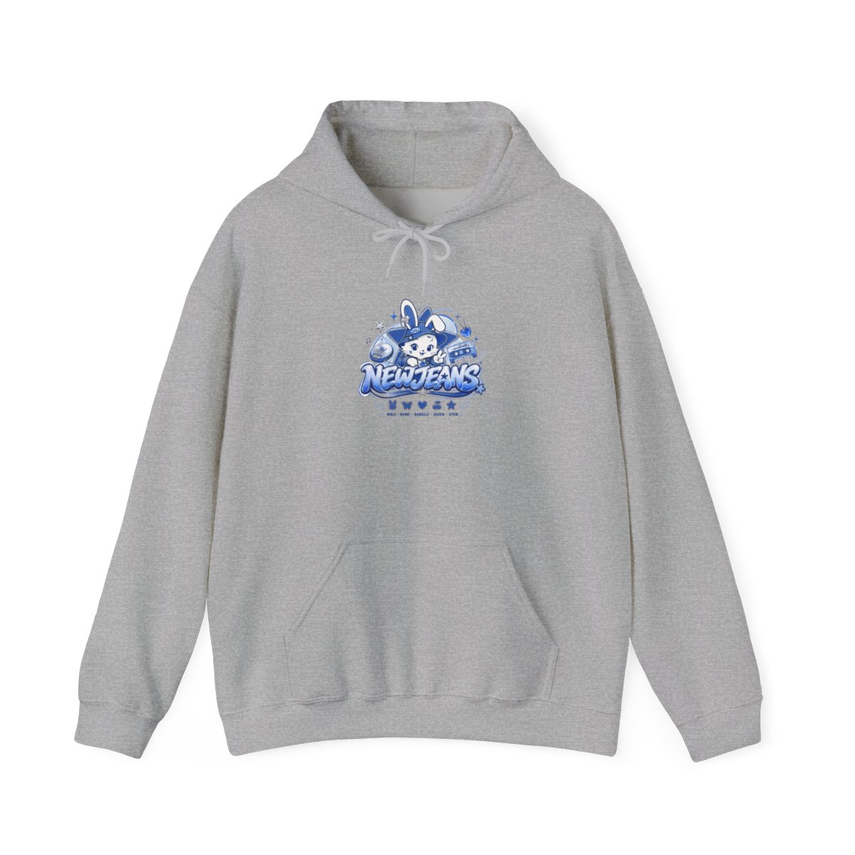NewJeans Hoodie - alternate angle 2, merchandise