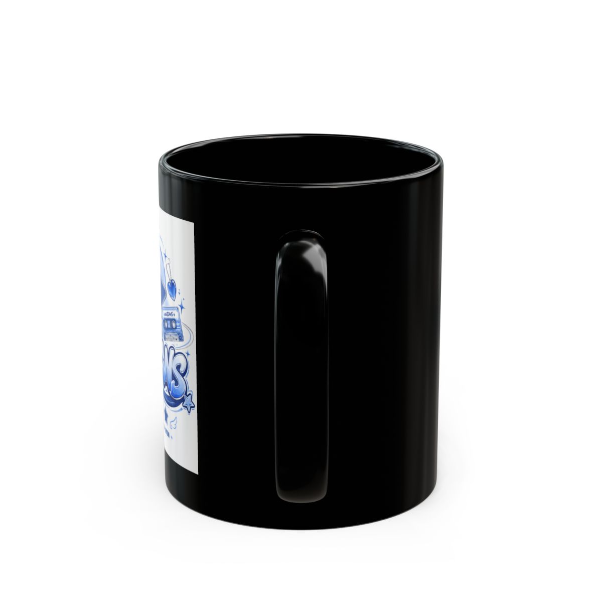 NewJeans Black Mug - alternate angle 4, merchandise