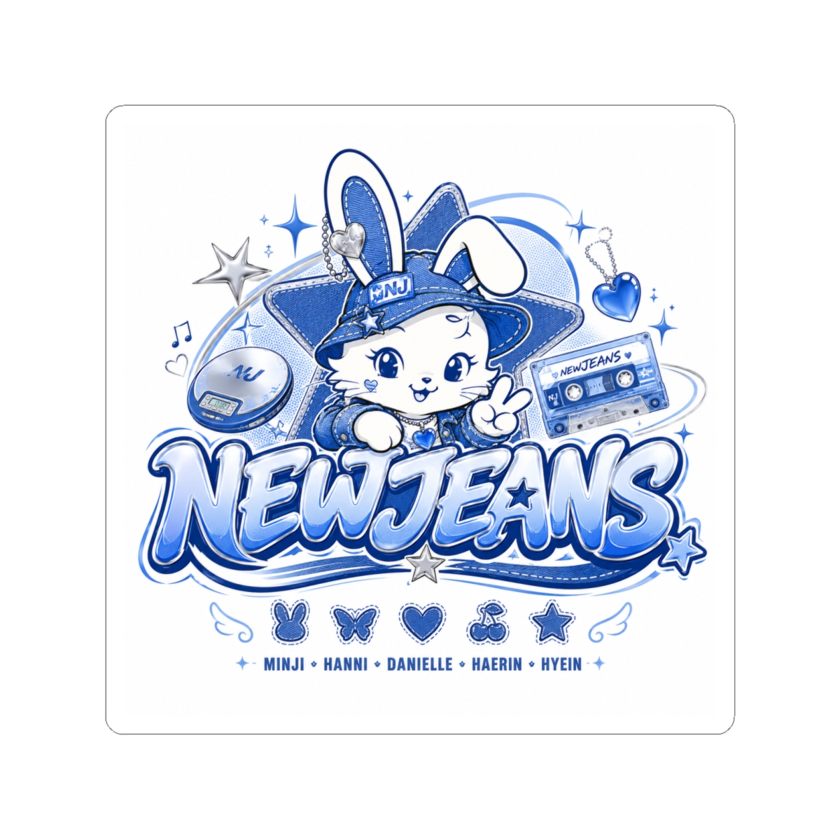NewJeans Sticker - Official Stickers merchandise