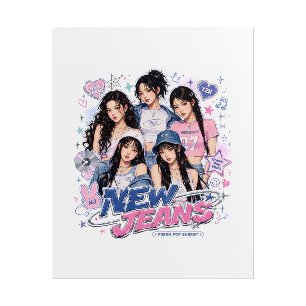 NewJeans Poster Wall Poster