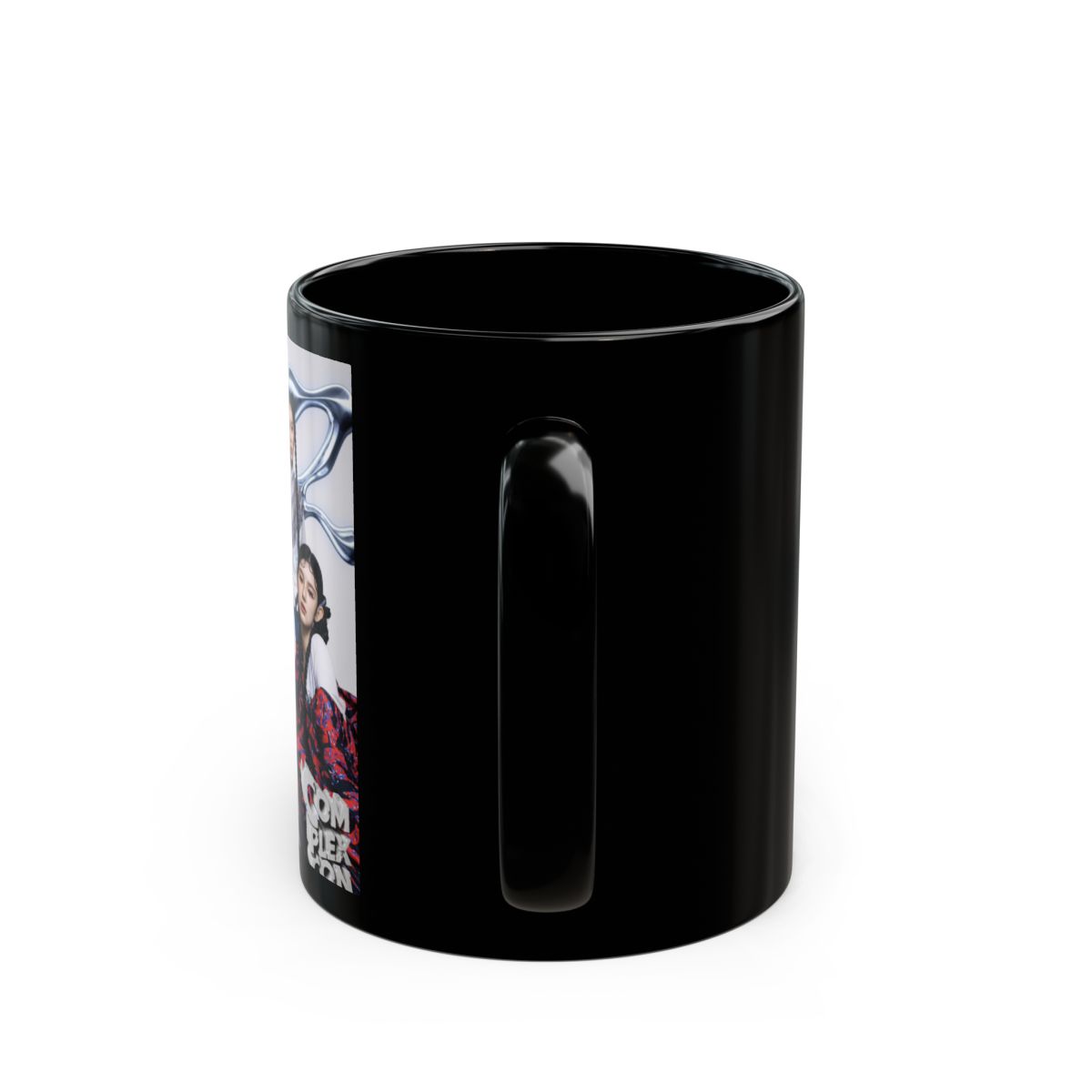 NewJeans Black Mug #3 - alternate angle 4, merchandise