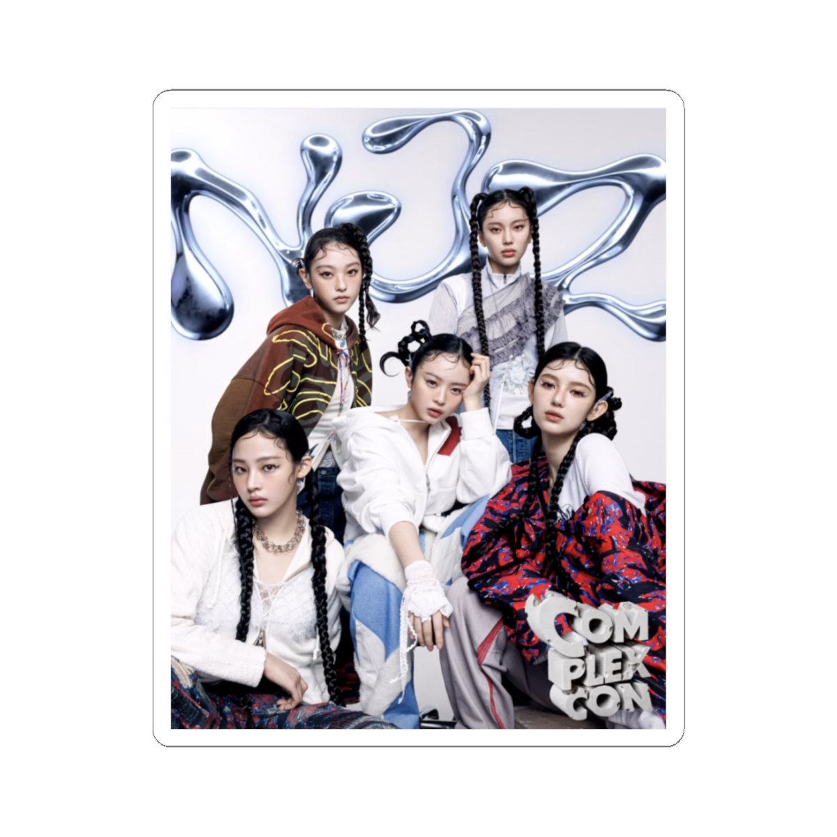 NewJeans Sticker Kiss-Cut Sticker - Official Stickers merchandise