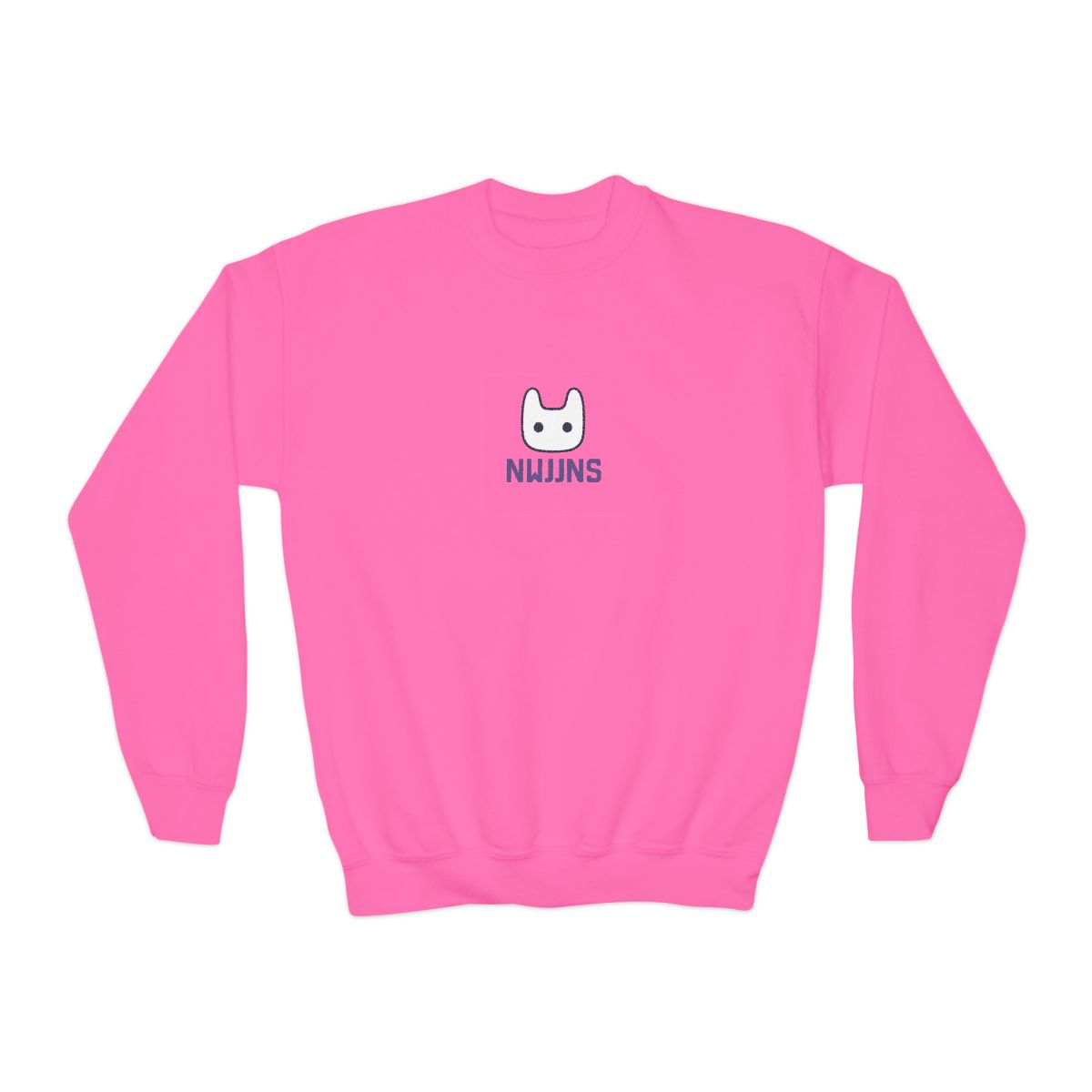 Adorable Bunny NewJeans K-Pop Fan Kids Sweatshirt - alternate angle 3, merchandise