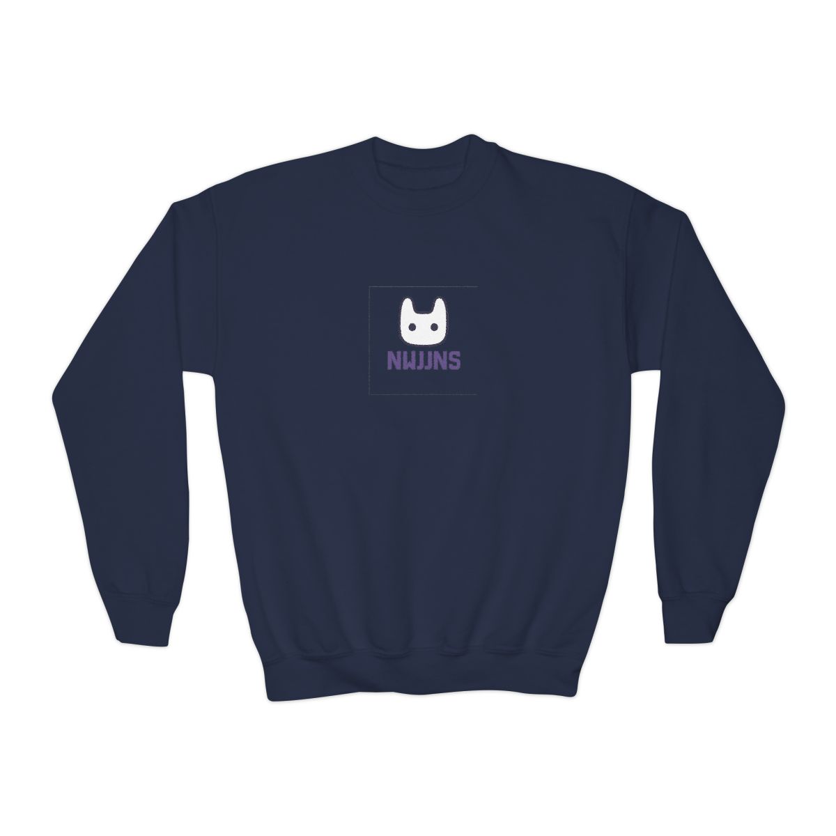 Adorable Bunny NewJeans K-Pop Fan Kids Sweatshirt - alternate angle 2, merchandise