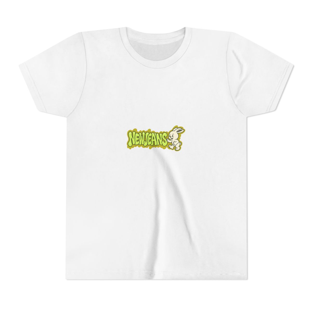 Bold NewJeans Graffiti Art Kids T-Shirt - alternate angle 2, merchandise