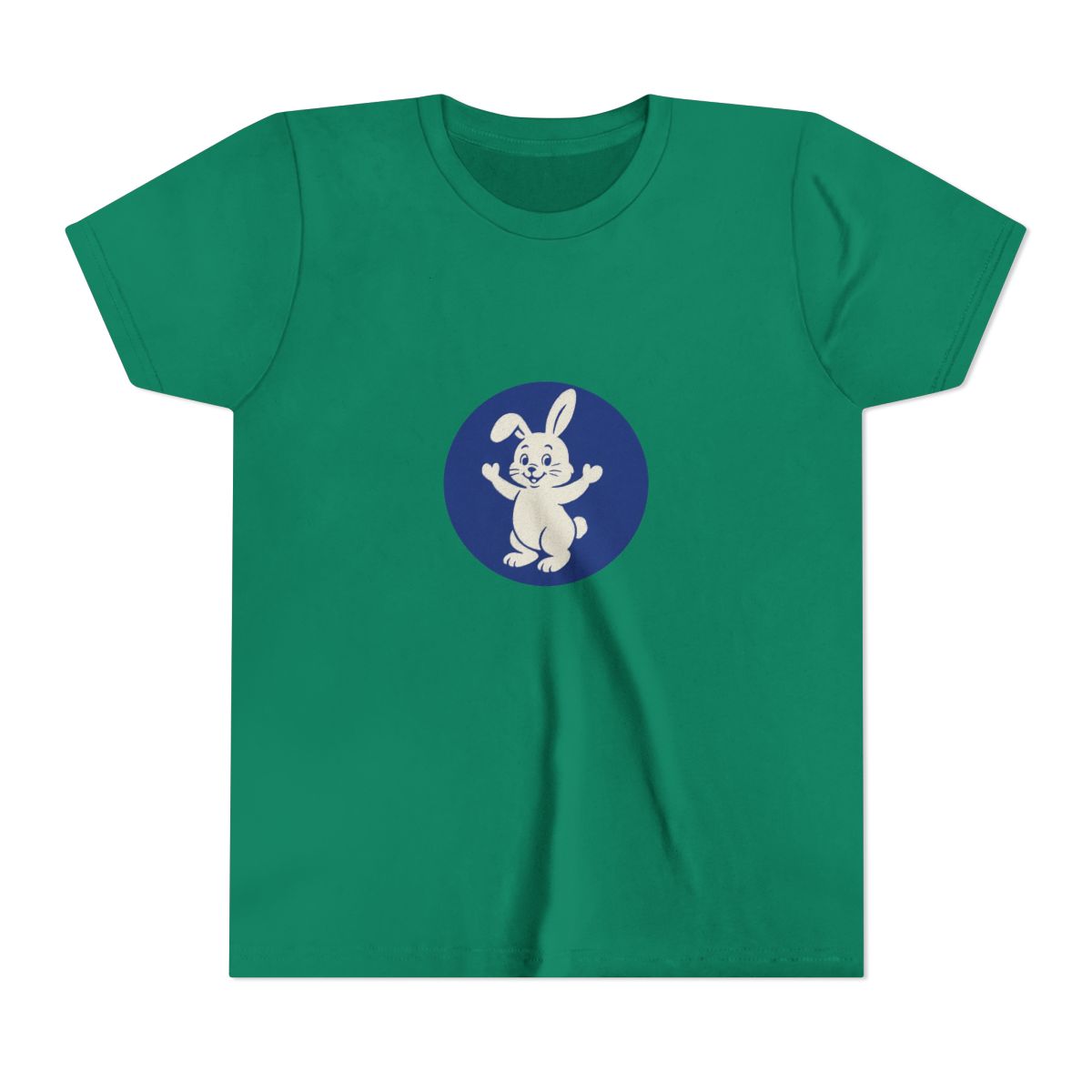 Cute NewJeans Bunny K-Pop Fan Kids T-Shirt - alternate angle 2, merchandise