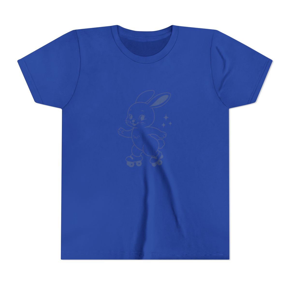 Cute NewJeans Bunny Mascot Graphic Kids T-Shirt - alternate angle 4, merchandise