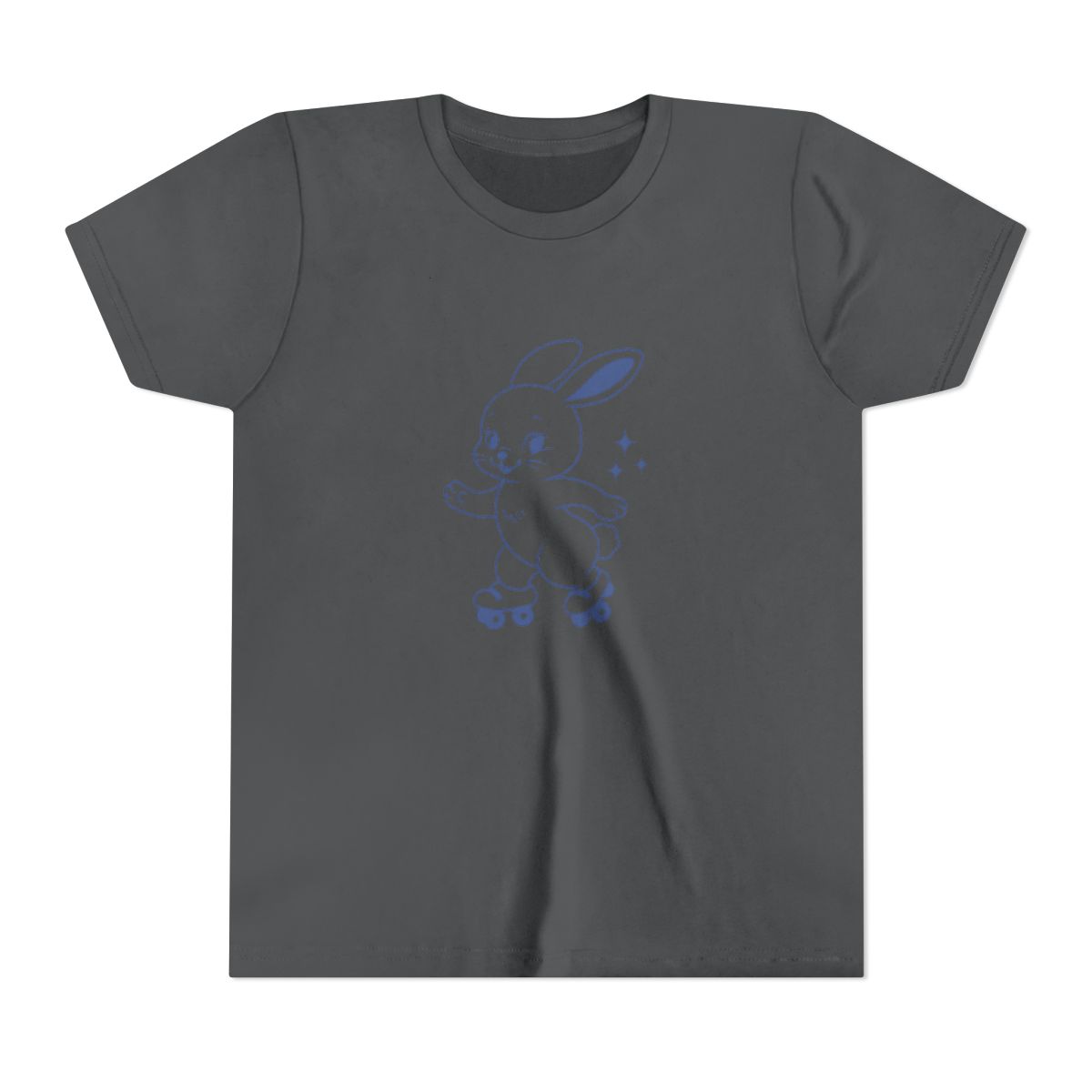 Cute NewJeans Bunny Mascot Graphic Kids T-Shirt - alternate angle 5, merchandise