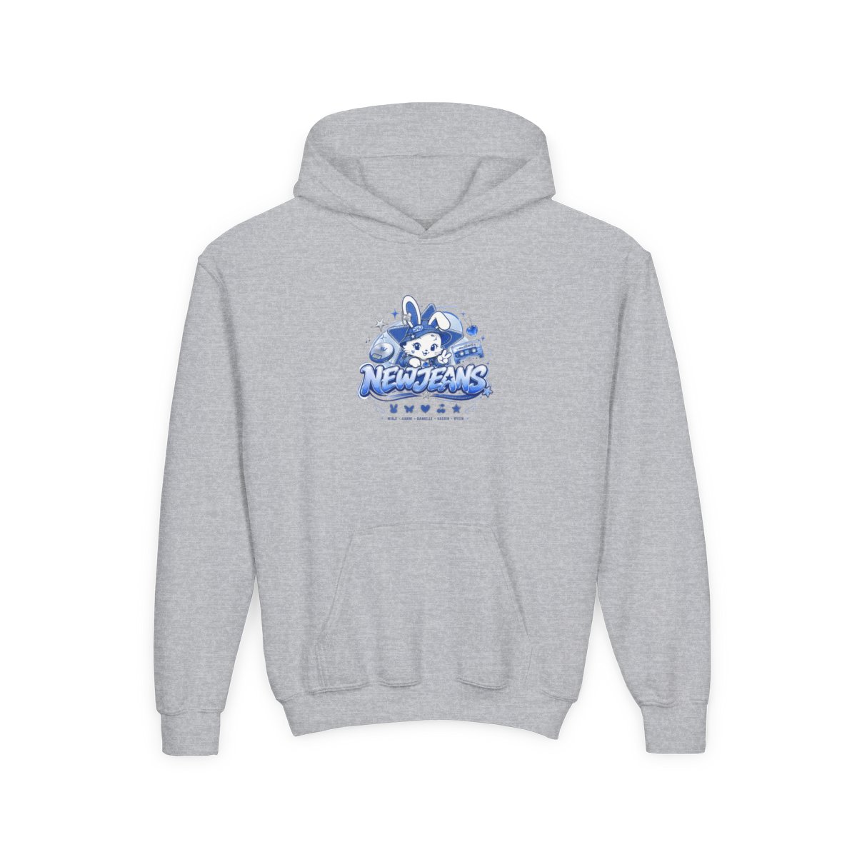 NewJeans Kids Hoodie - alternate angle 3, merchandise