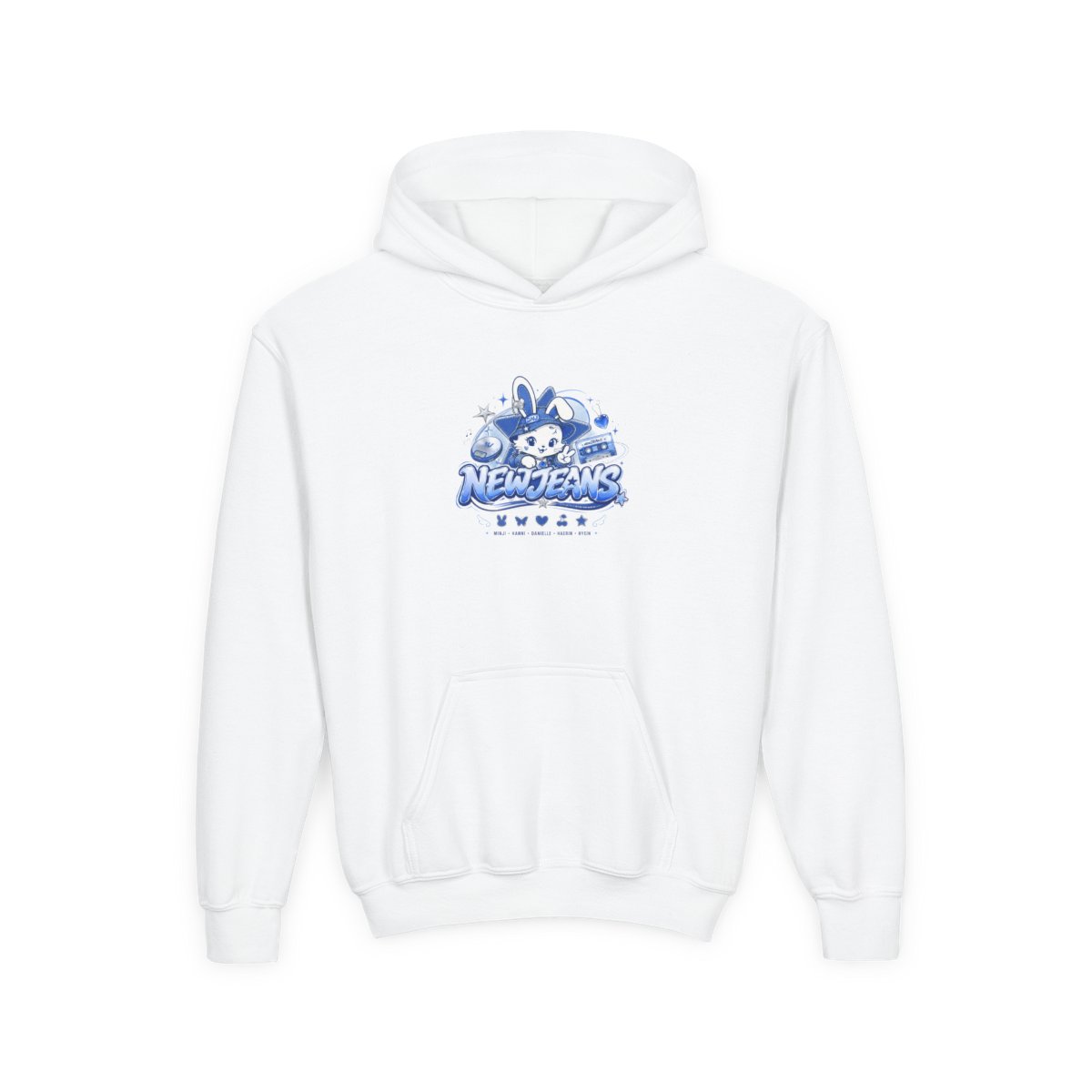 NewJeans Kids Hoodie - alternate angle 2, merchandise