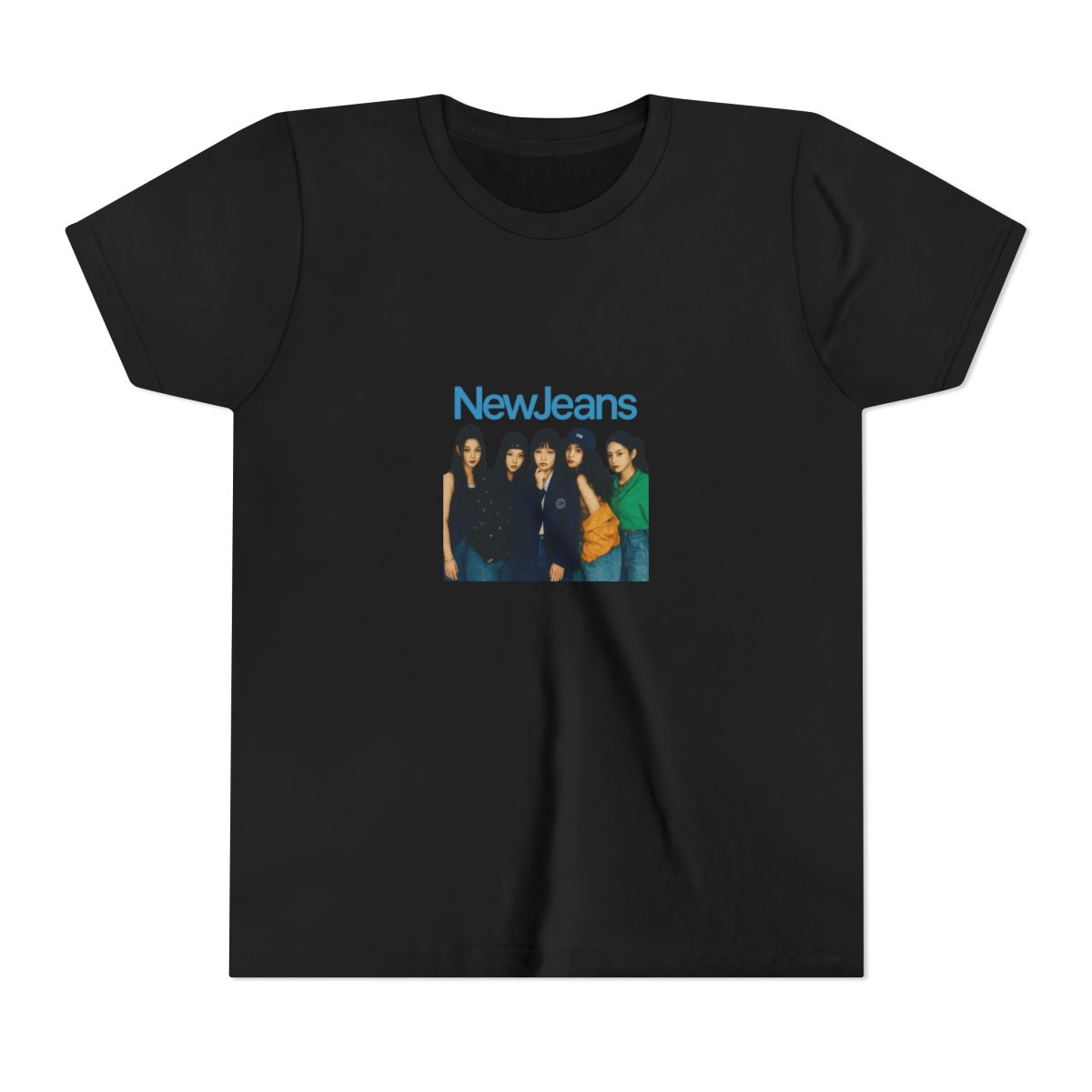 NewJeans Iconic Idol Photo | Kpop Fan Kids Tee, NewJeans Shirt, Concert Gift - alternate angle 2, merchandise