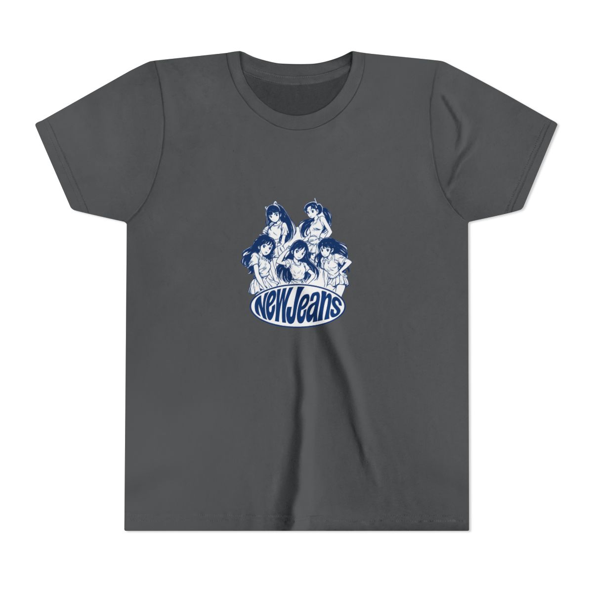 NewJeans K-Pop Iconic Aesthetic Kids T-Shirt - alternate angle 5, merchandise