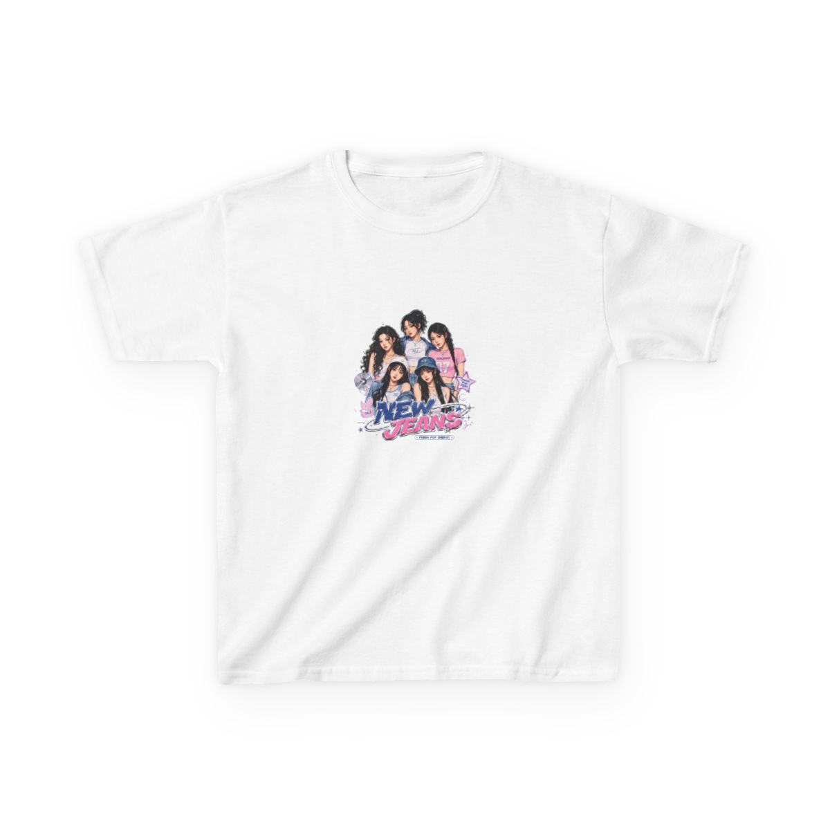 NewJeans Kids T-Shirt - alternate angle 2, merchandise