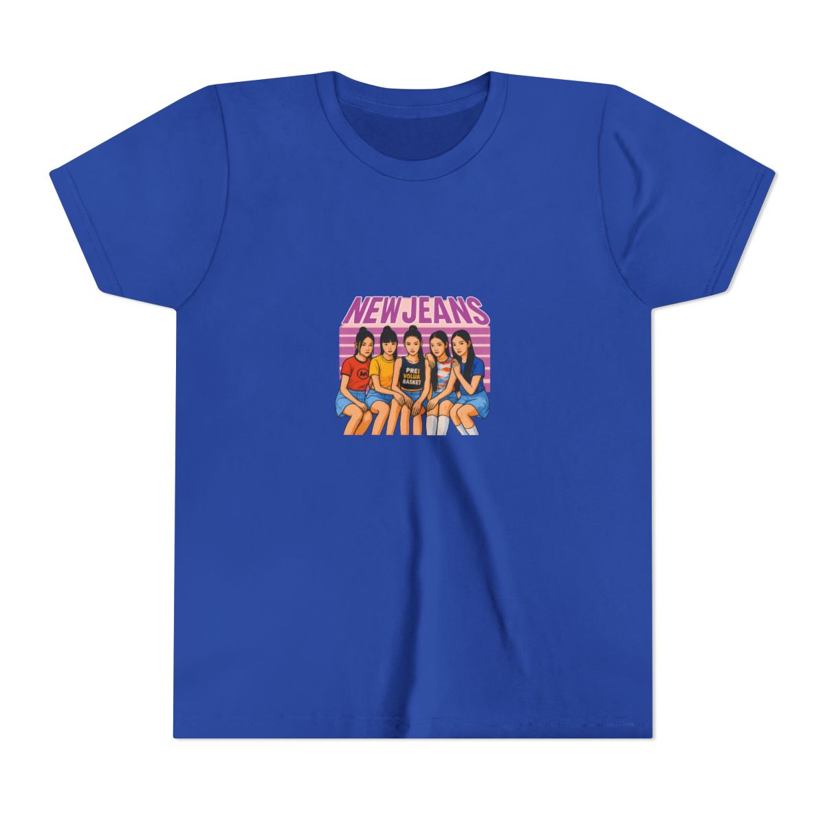 NewJeans Y2K K-Pop Fan Kids T-Shirt - alternate angle 4, merchandise