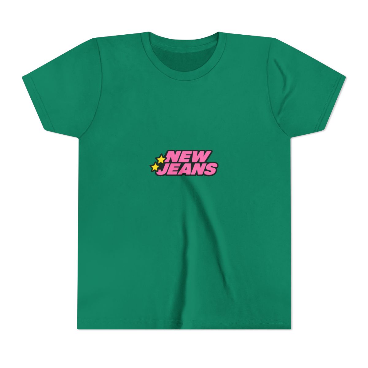 NewJeans Y2K Logo Graphic Kids T-Shirt - alternate angle 3, merchandise