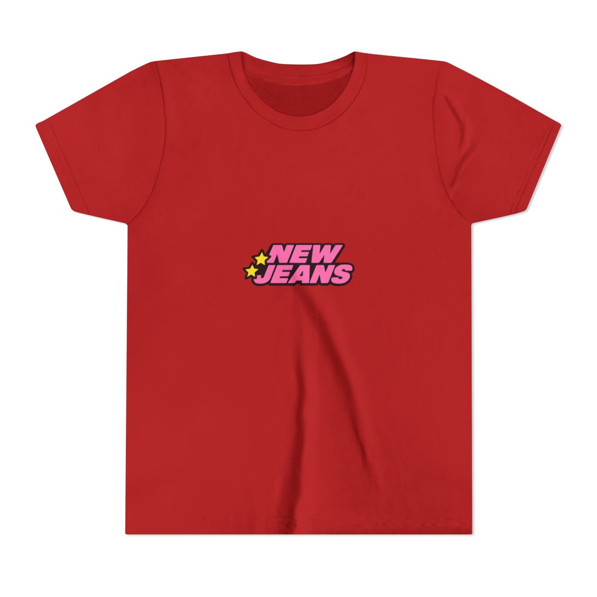 NewJeans Y2K Logo Graphic Kids T-Shirt - alternate angle 2, merchandise