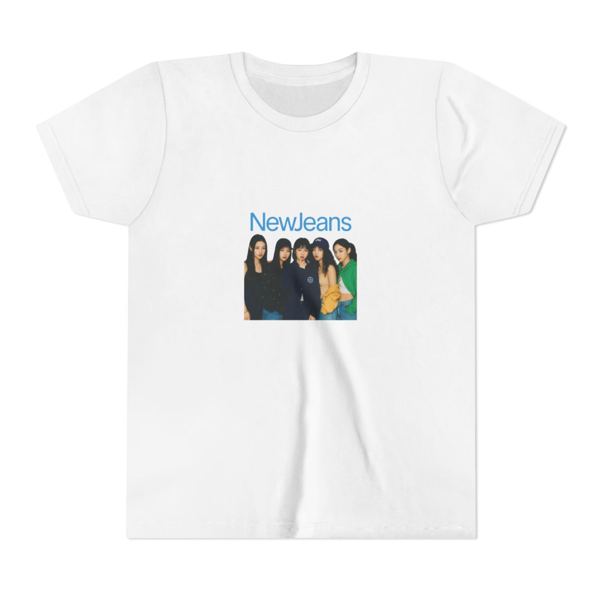 Ultimate NewJeans Group Photo K-Pop Kids T-Shirt
